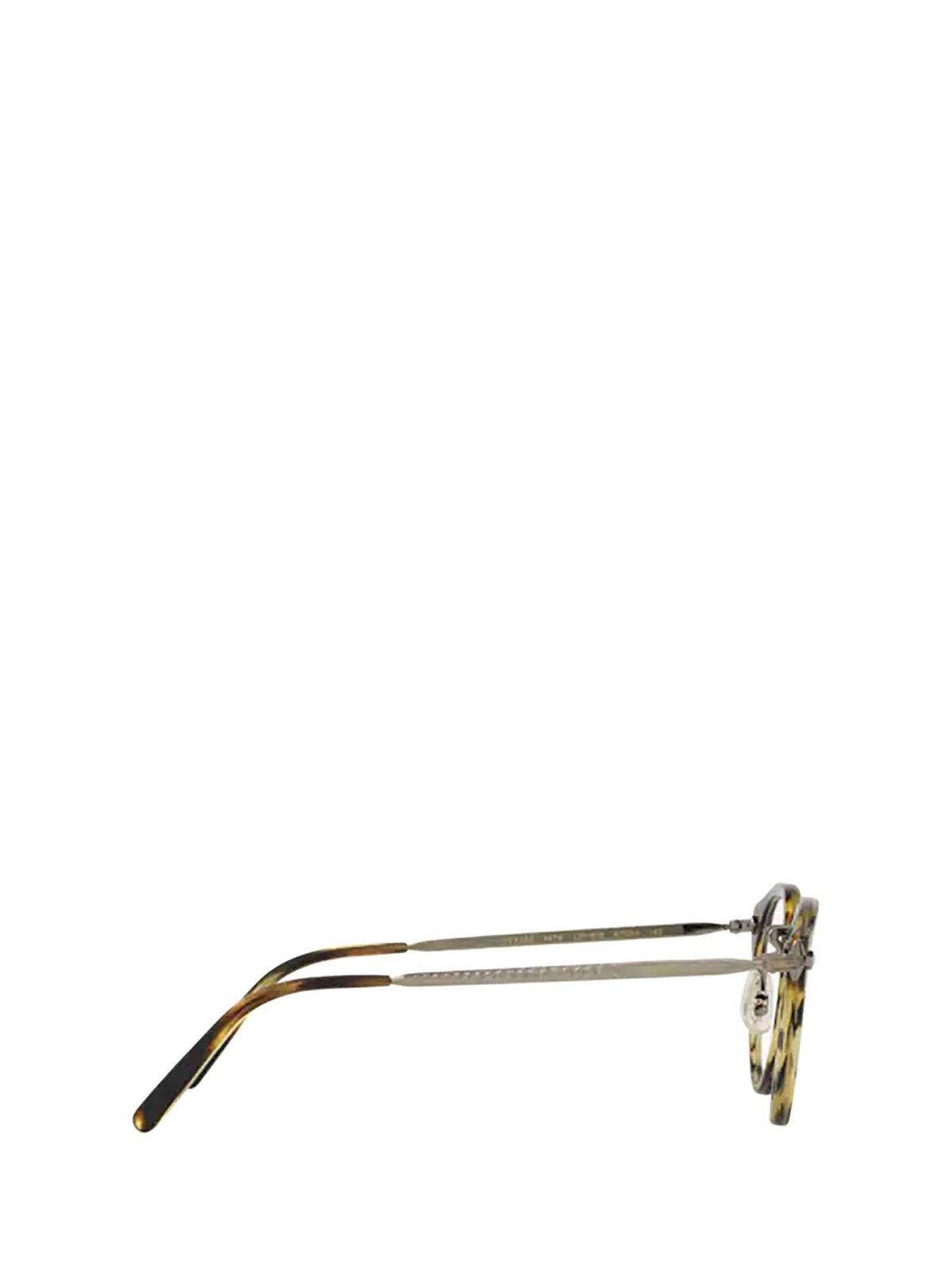 Oliver Peoples Op-505 Round Frame Glasses In Black