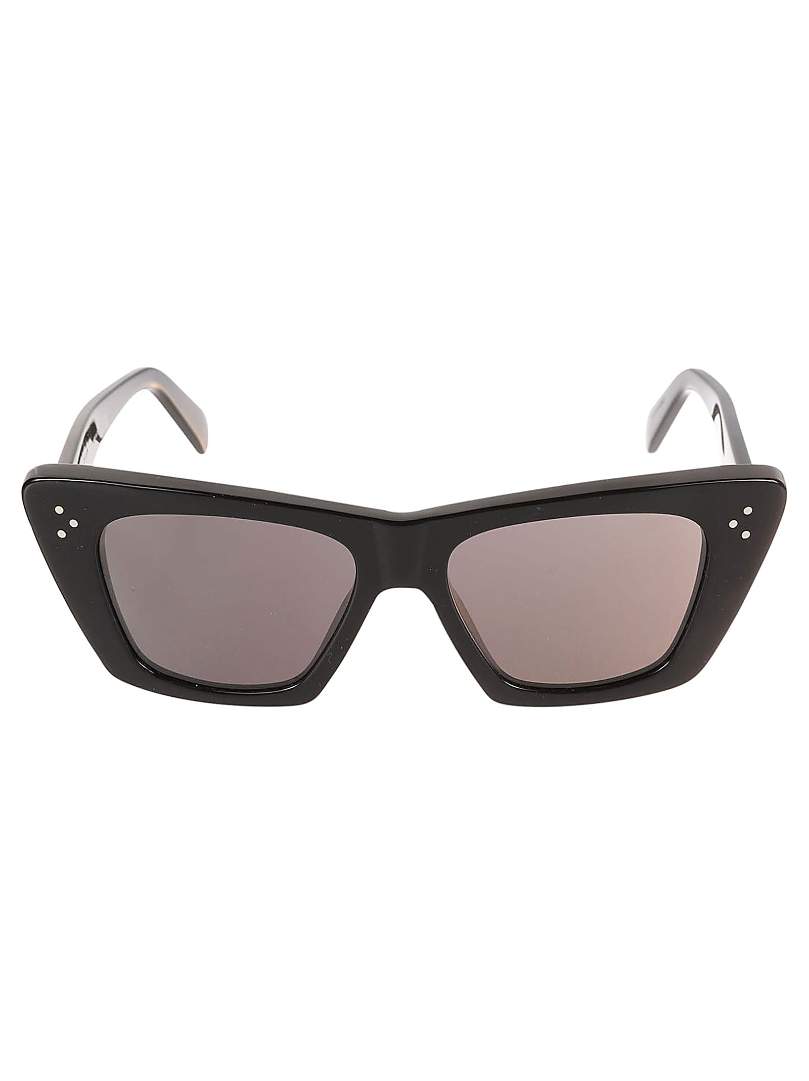 Shop Celine Cl40187i Sunglasses In 01a - Black