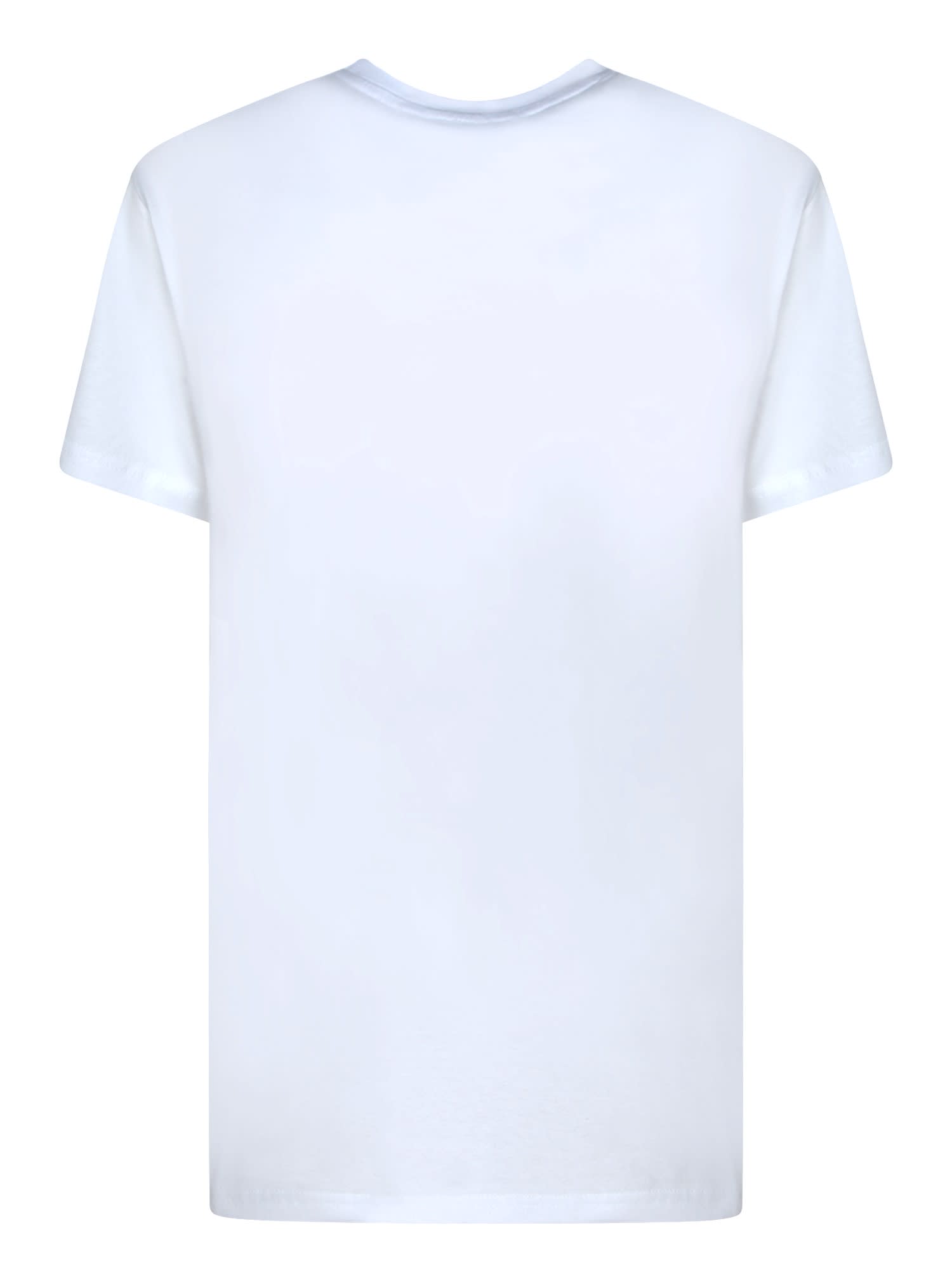 ALESSANDRO ENRIQUEZ SICILIA PRINT WHITE T-SHIRT
