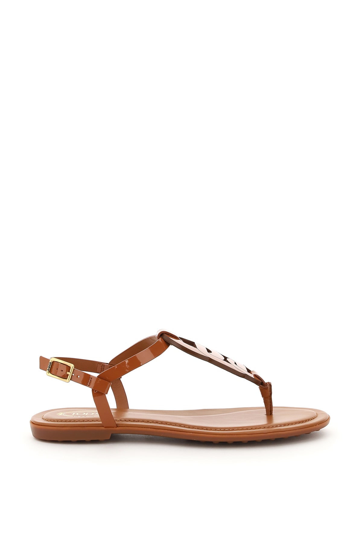 Buy Tods Chain Thong Sandals online, shop Tods shoes with free shipping