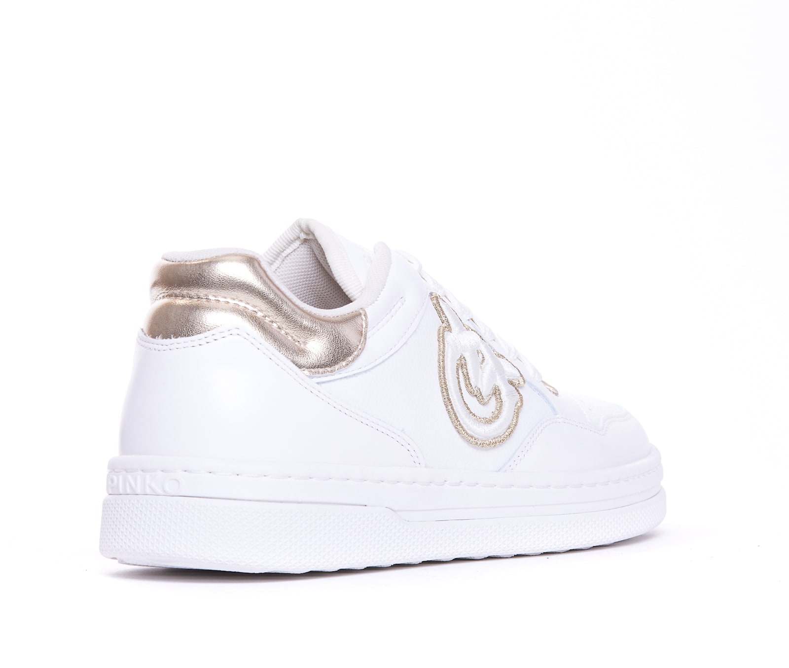 Shop Pinko Mandy Sneakers In White