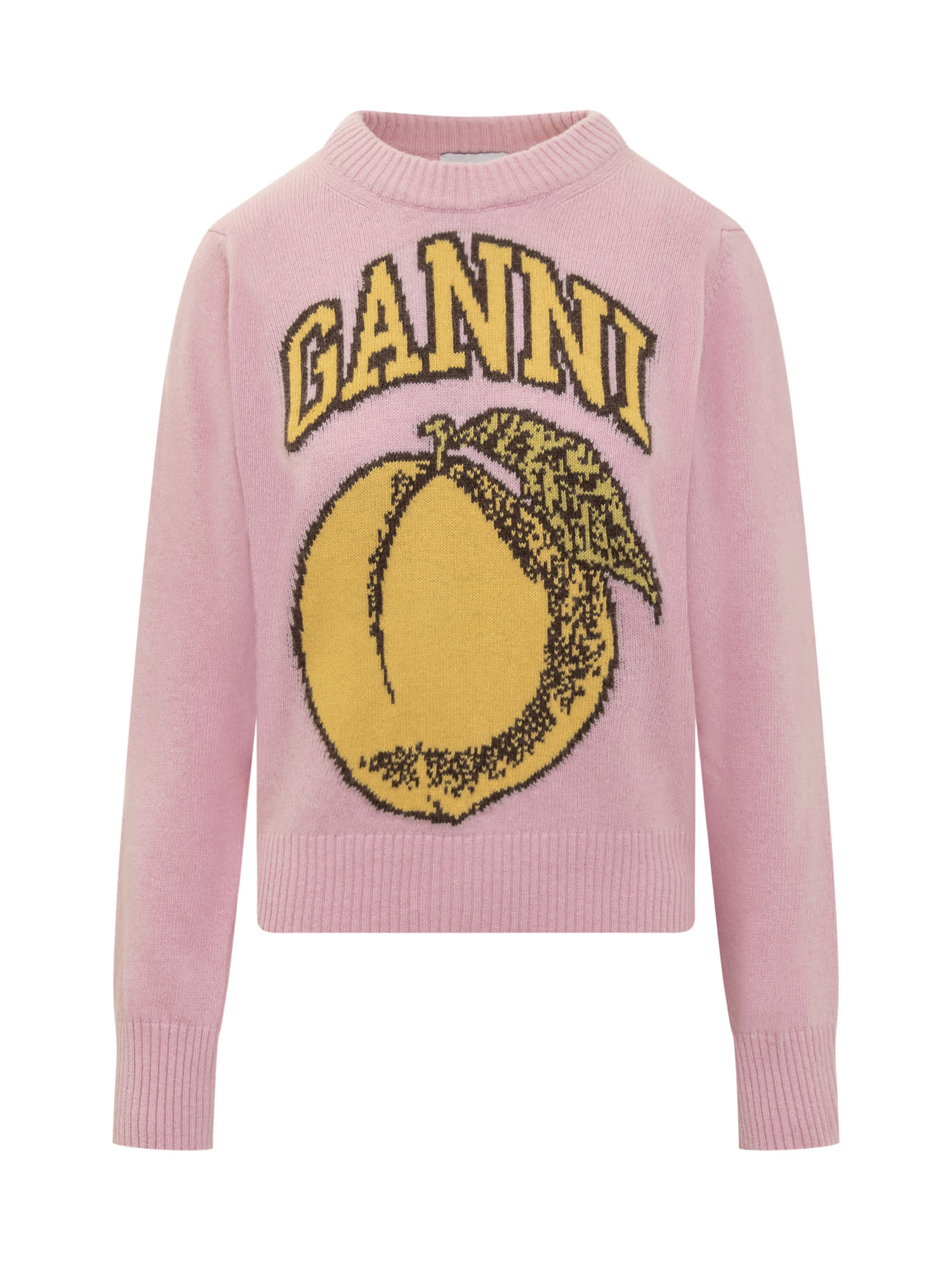 GANNI Ganni 'Smiley' T Shirt - Stylemyle