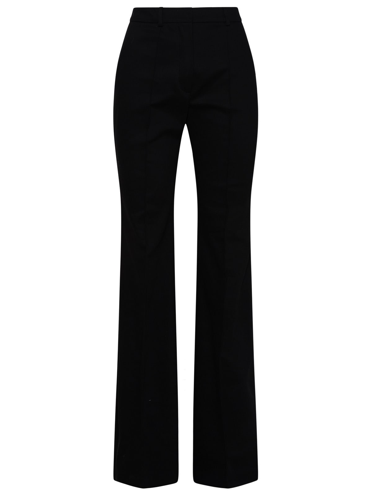 SPORTMAX BLACK COTTON BLEND FORMIA PANTS