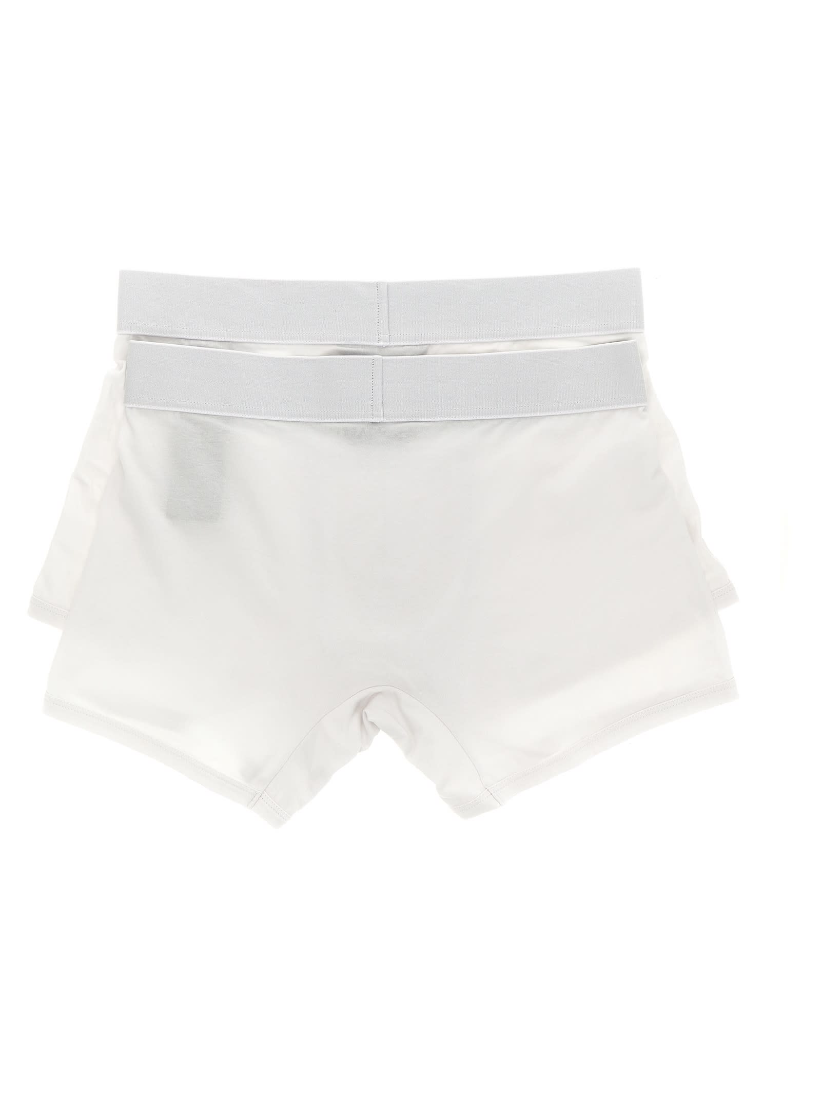 Shop Palm Angels 2-pack Logo Boxers In White