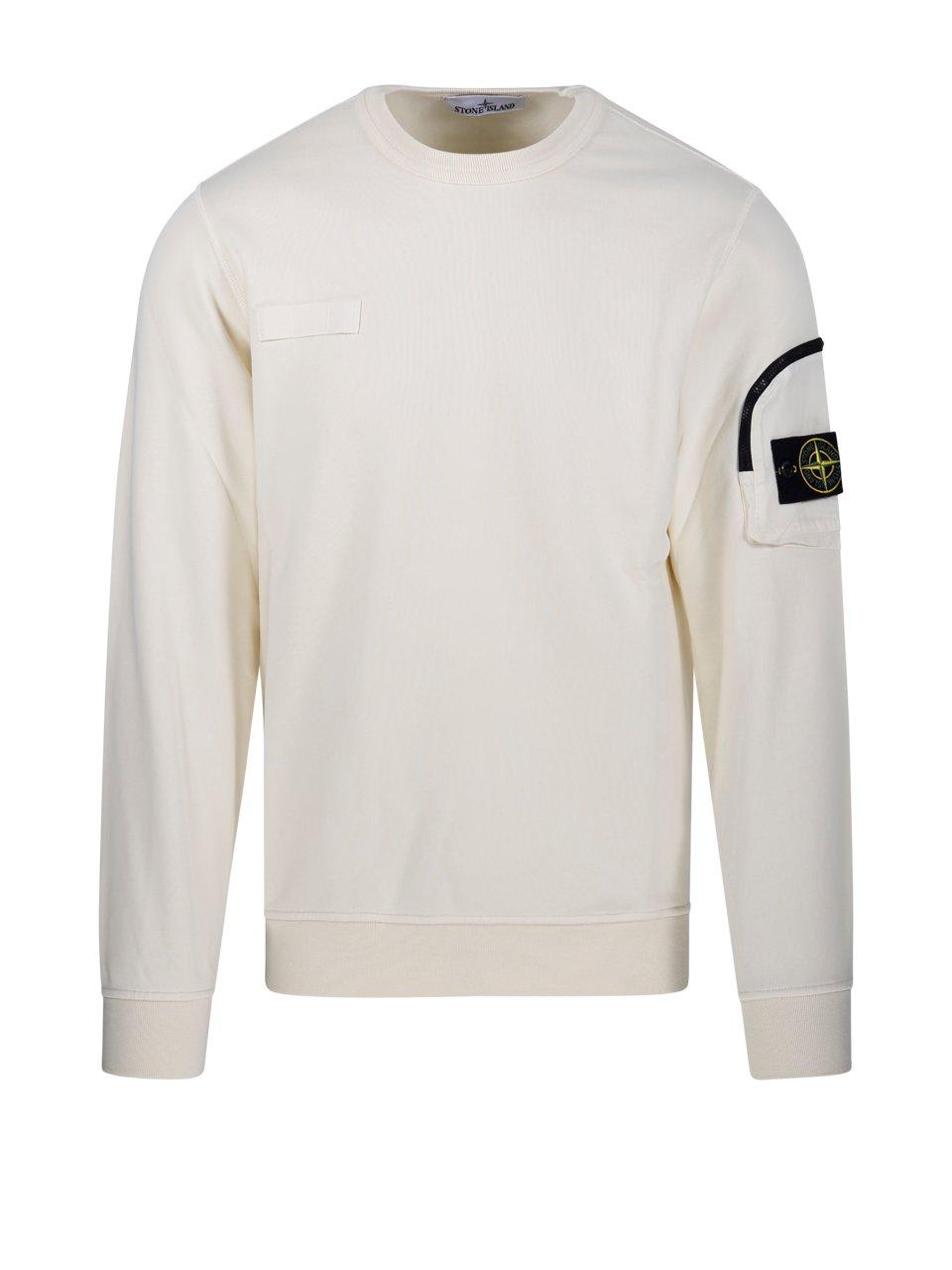 Compass-badge Crewneck Sweatshirt