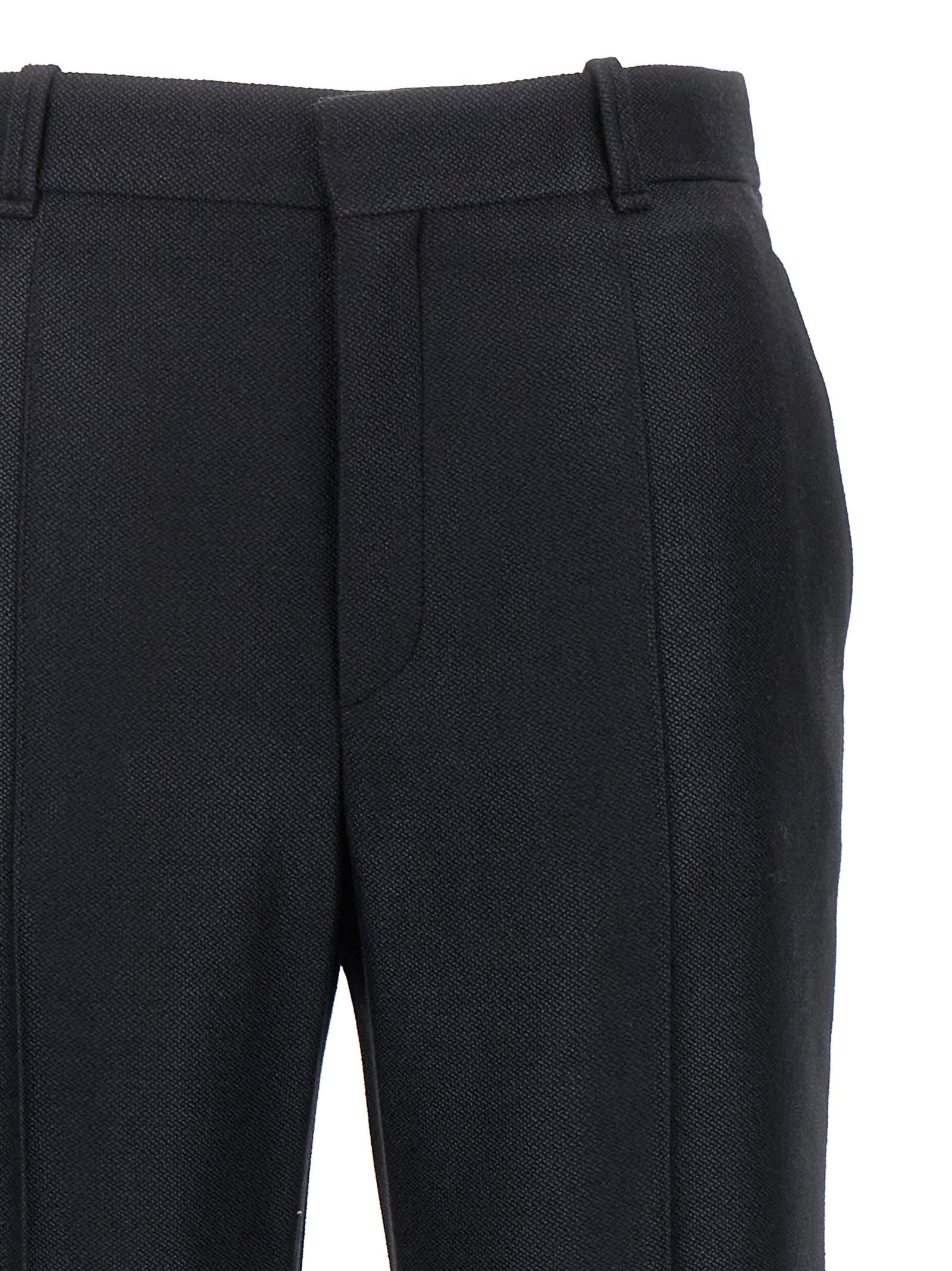 Shop Chloé Smart Pants In Black