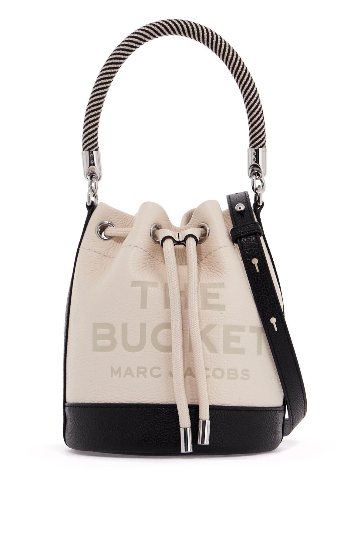 The Colorblock Leather Bucket Bag