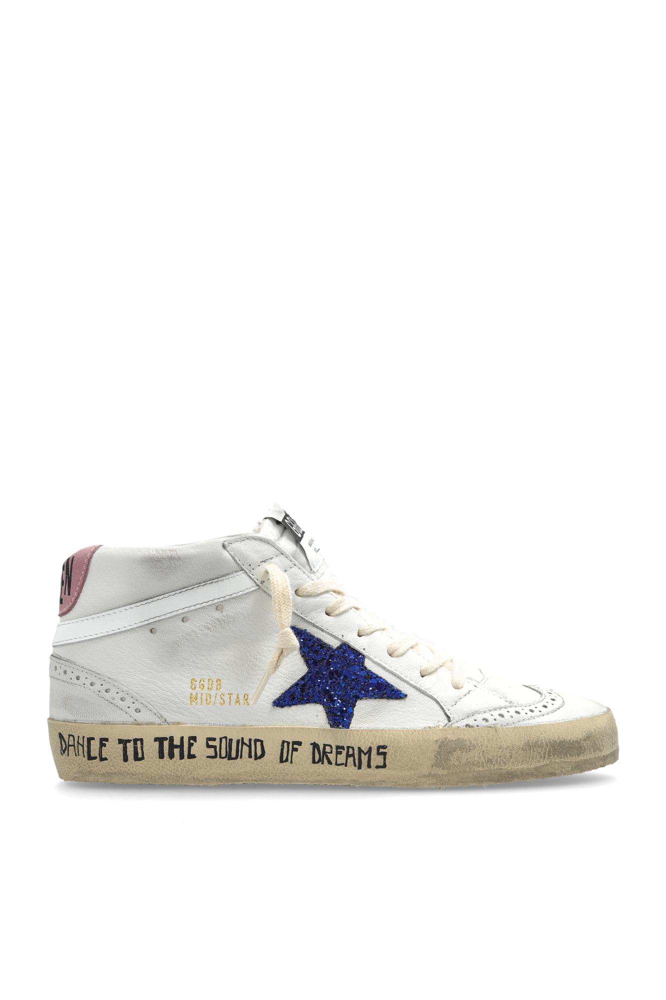 Golden Goose Sports Shoes Above The Ankle Mid Star Classic In Animal Print