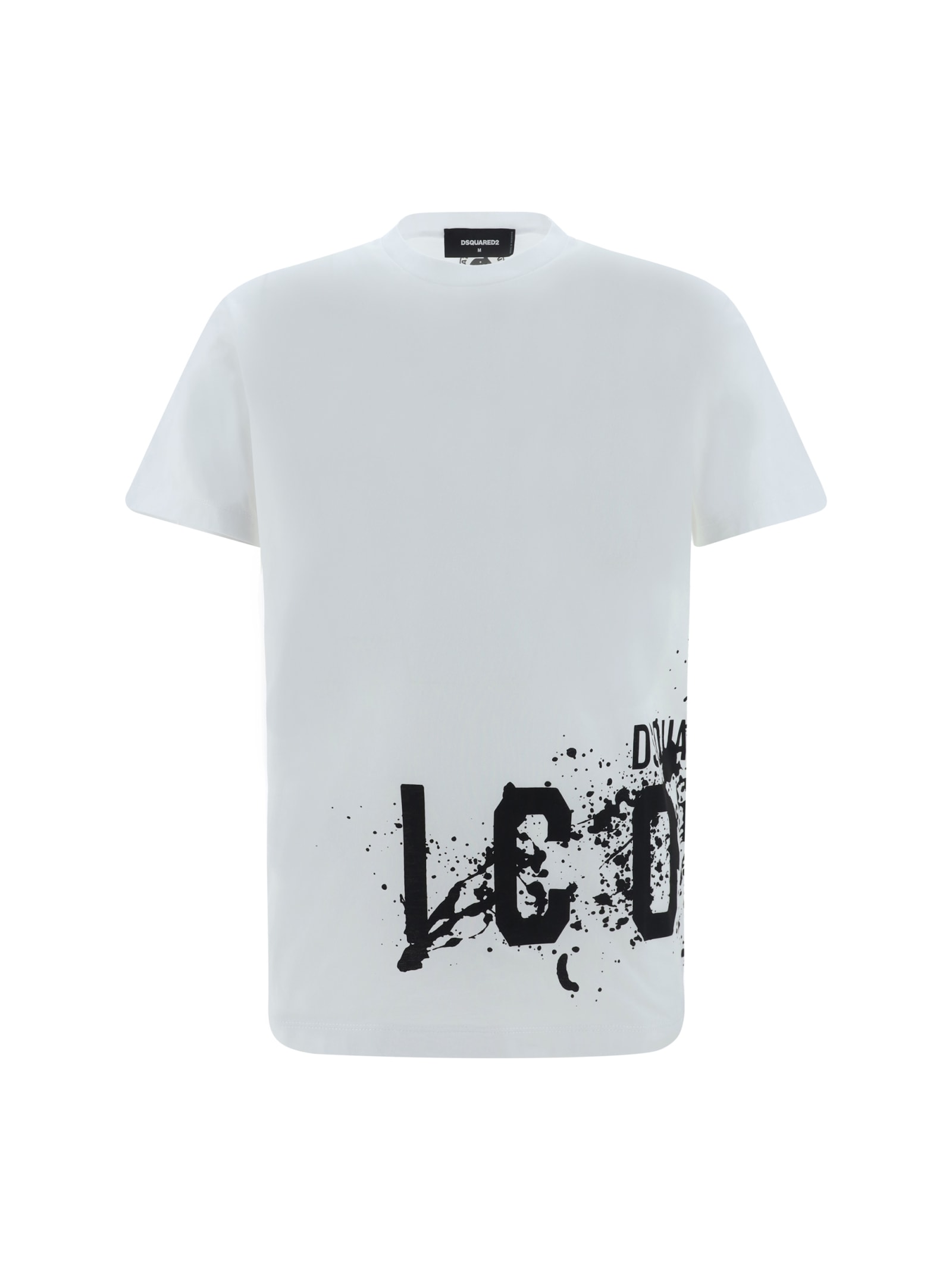 Shop Dsquared2 Icon Splash Cool Fit T-shirt In Col. 100