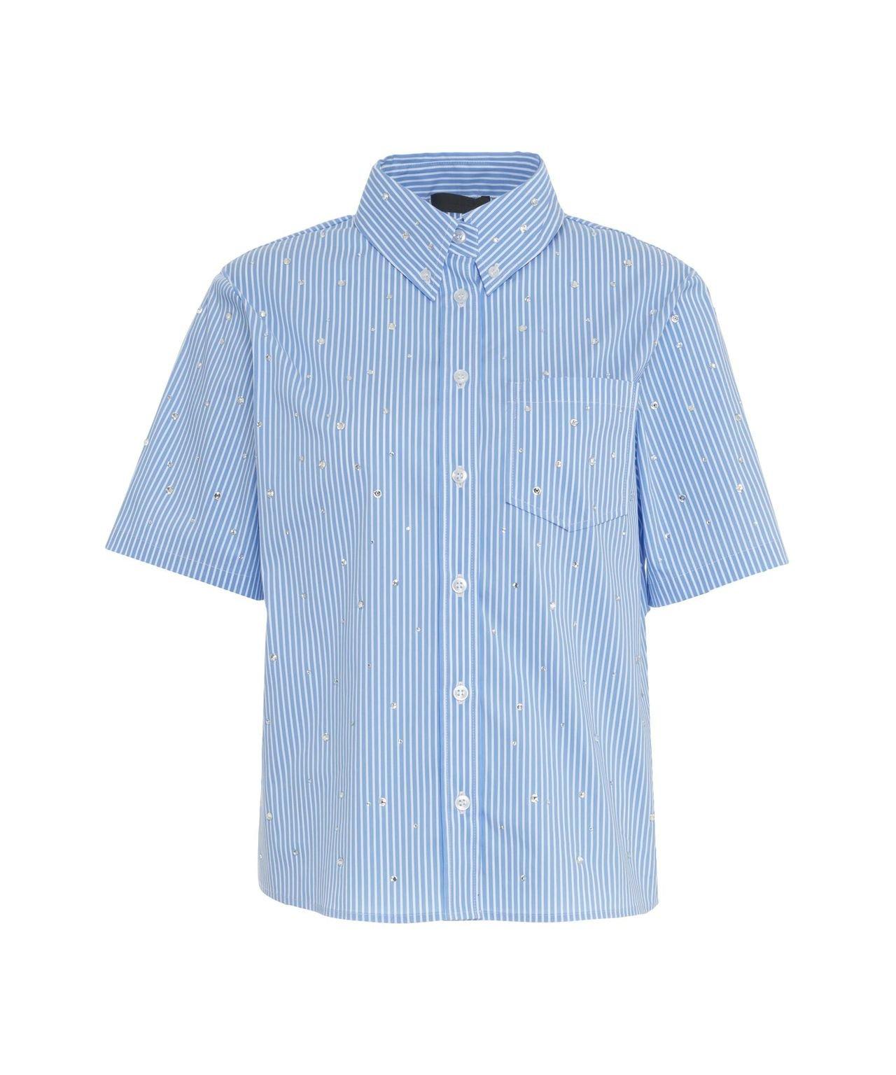 Liu-Jo Striped Boxy Shirt Liu-jo
