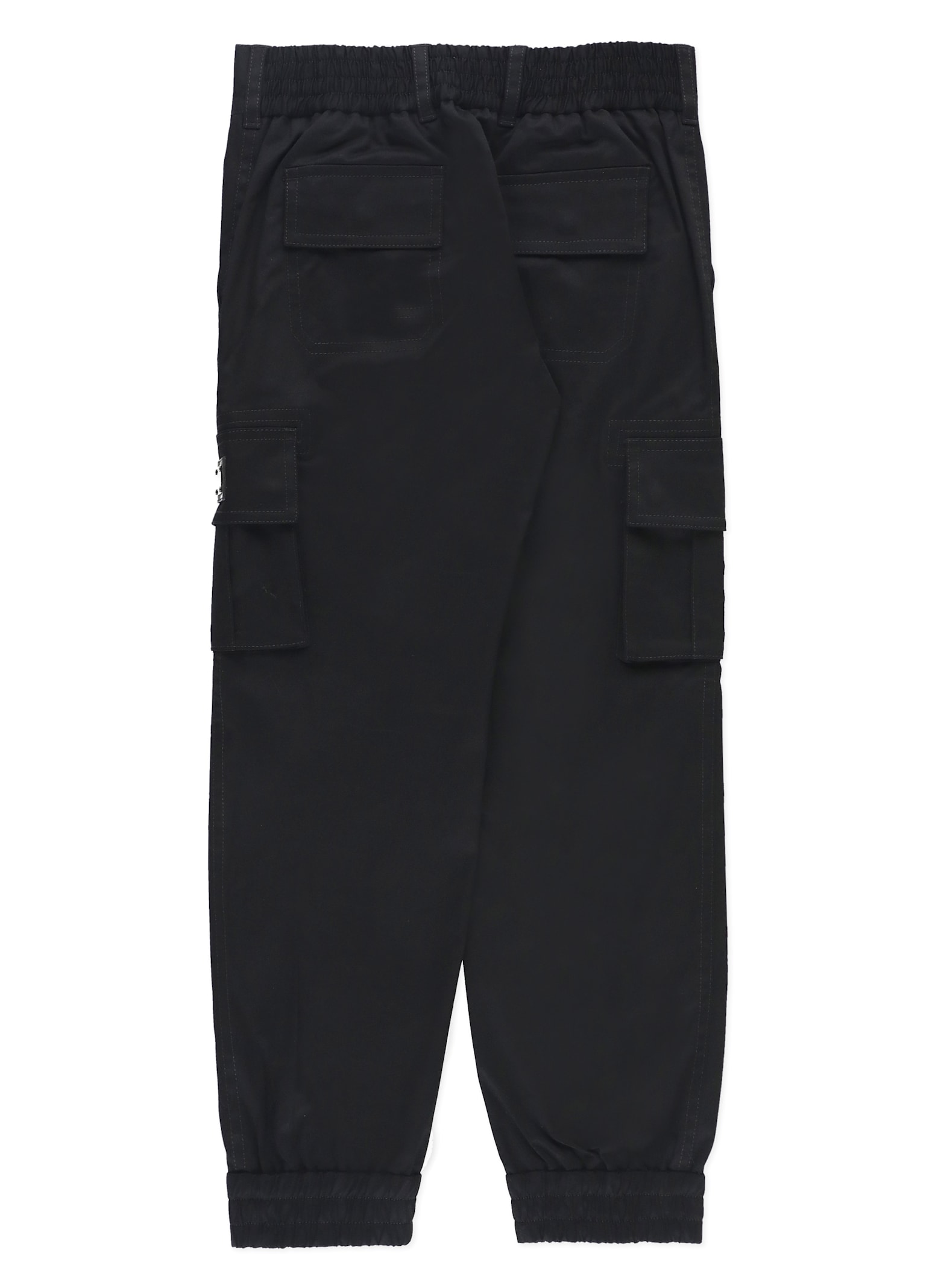 Dolce & Gabbana Cotton Cargo Pants In Black