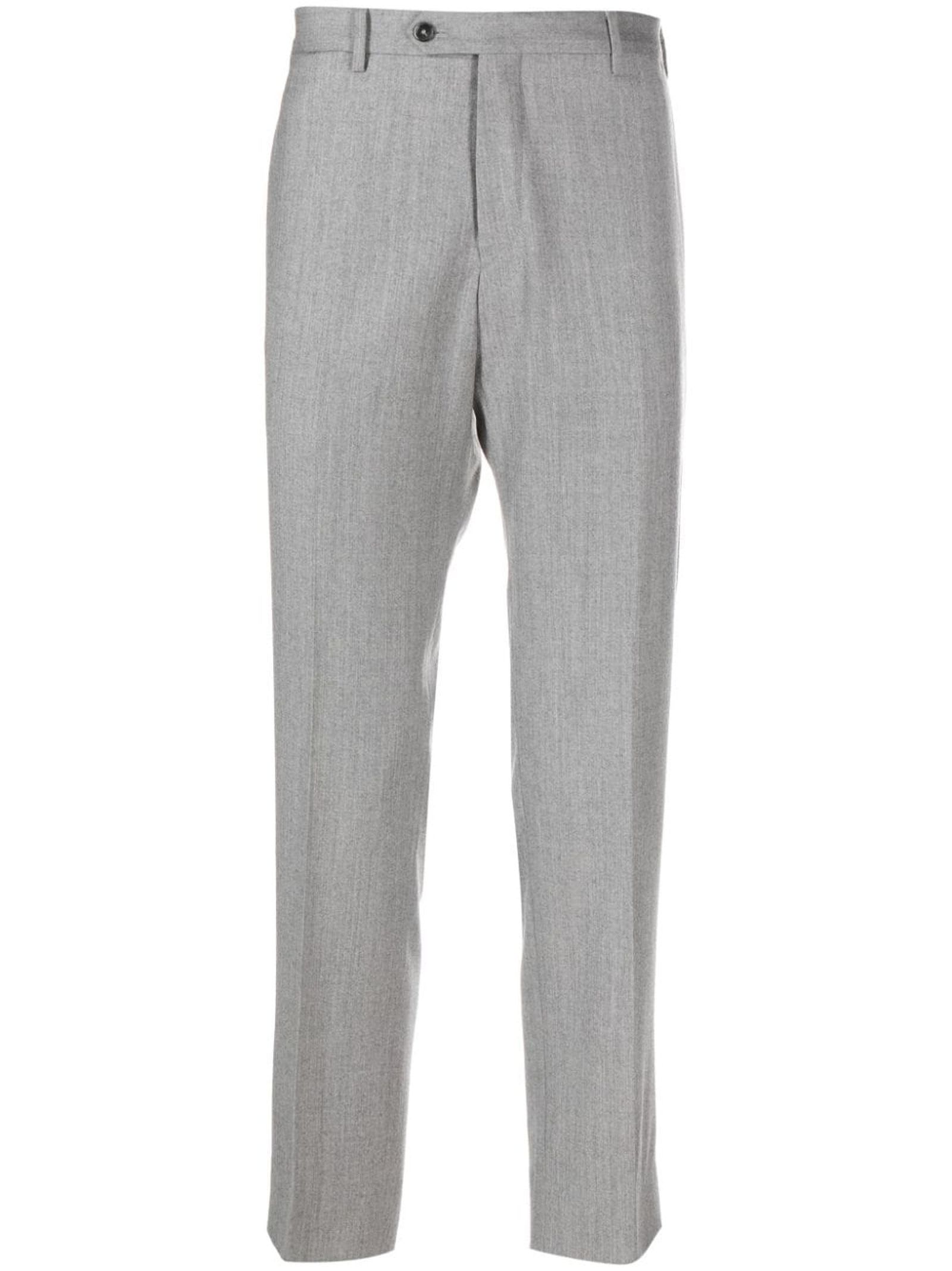 1949 Light Grey Virgin Wool Blend Trousers