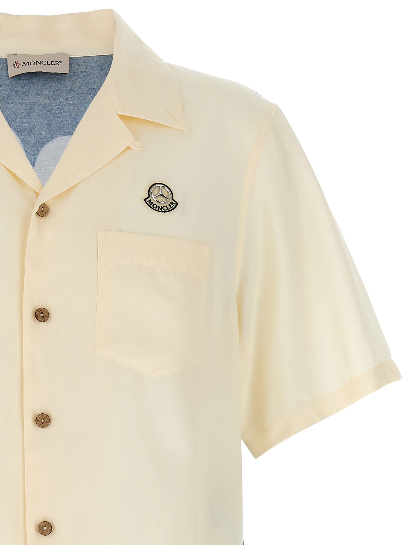 Moncler Genius Moncler X Mercedes-benz By Nigo Print Bowling Shirt