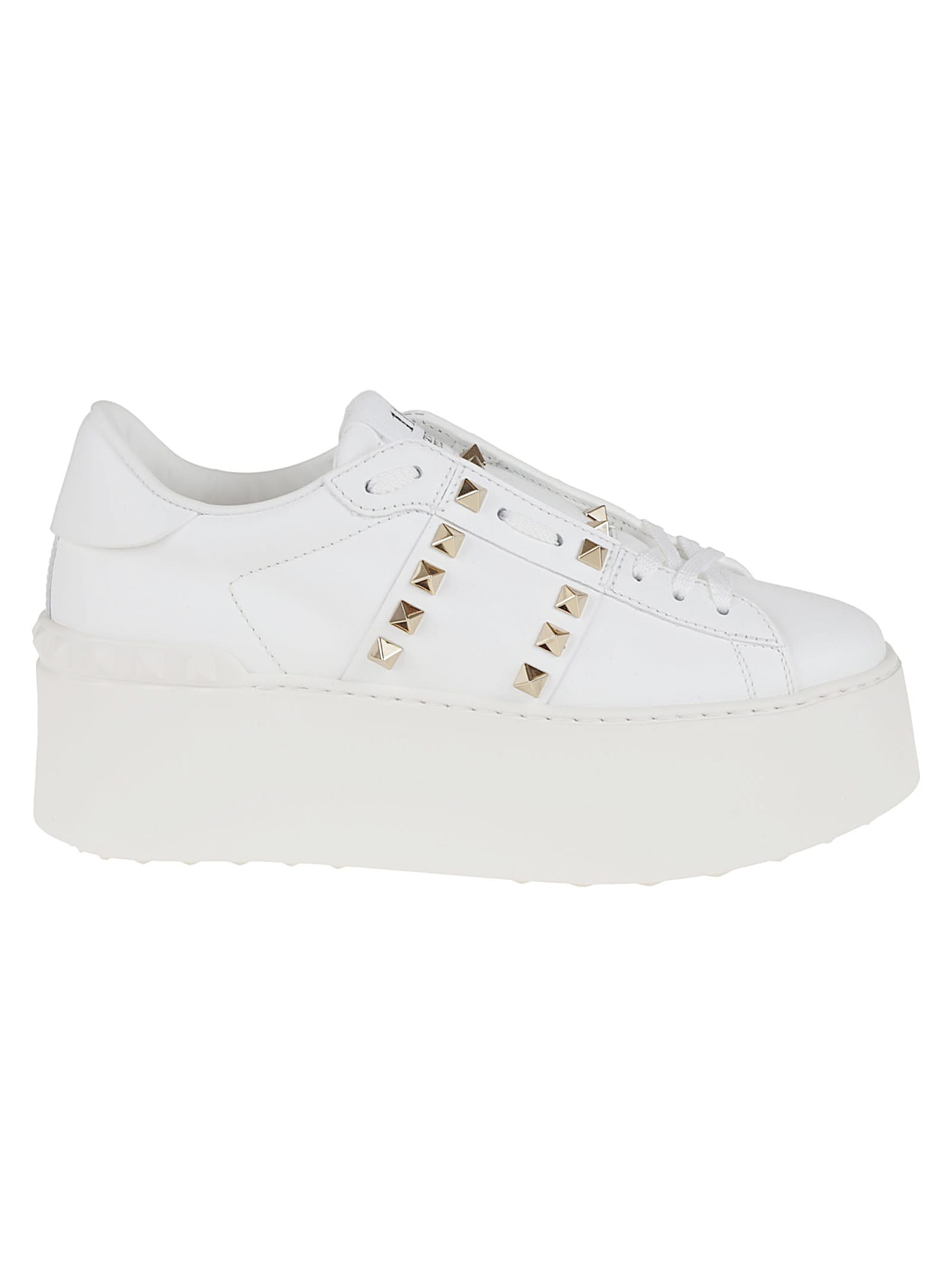 Shop Valentino Sneaker Rockstud Untitled Plat.stud