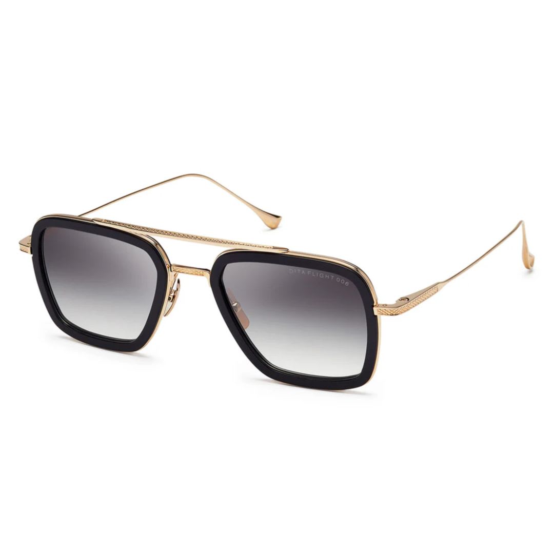 Shop Dita Flight.006matte Black 14k Gold W