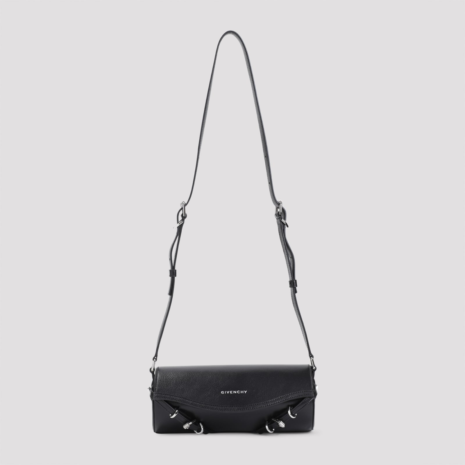 Shop Givenchy Voyou Medium Bag In Black