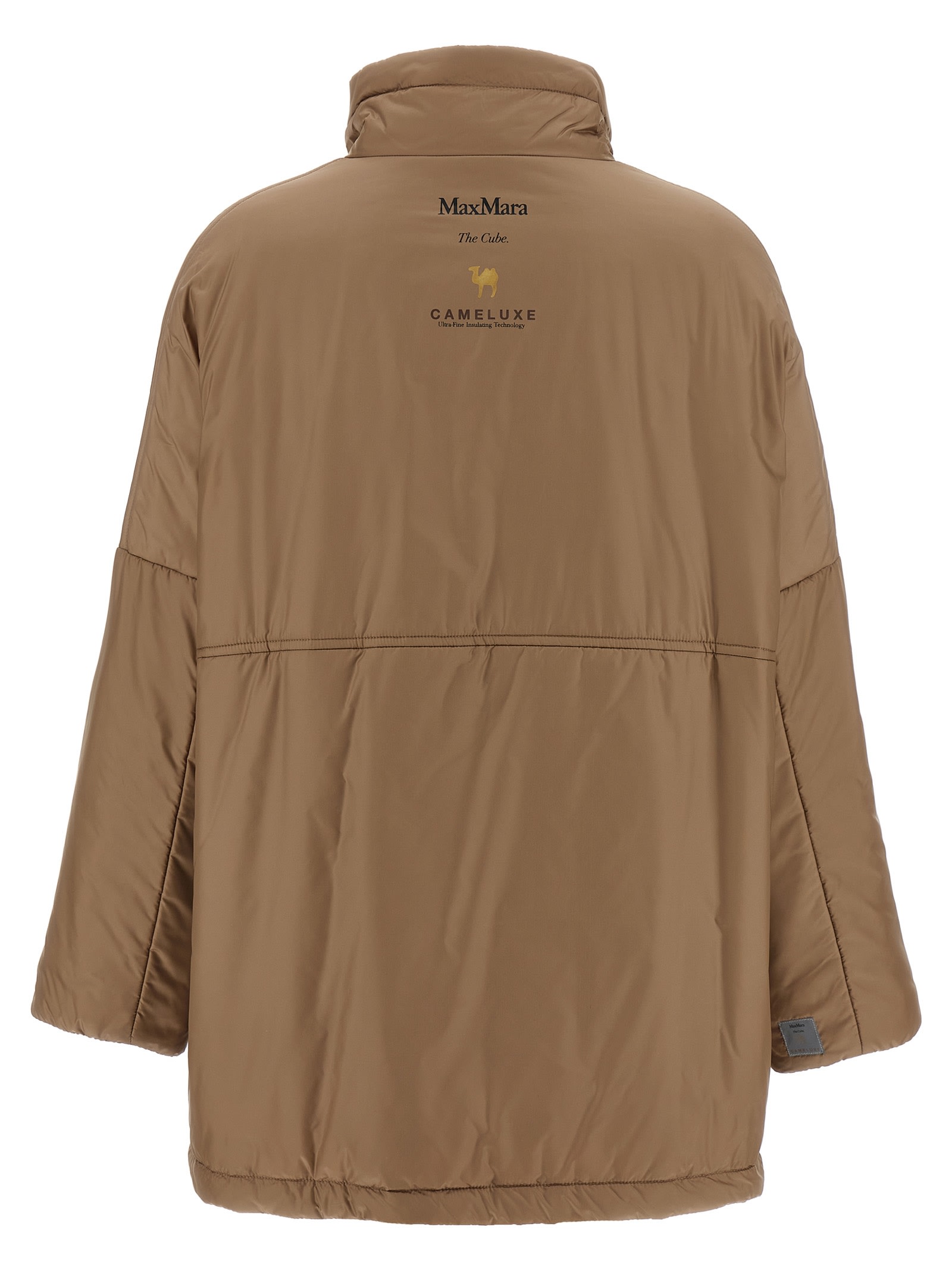 Max Mara The Cube Paris Down Jacket In Brown