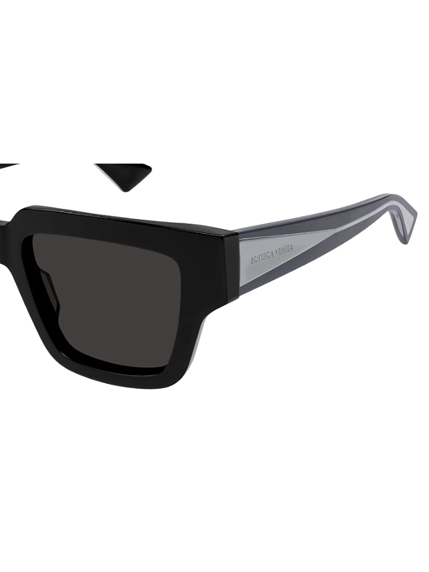 Shop Bottega Veneta Bv1276s Sunglasses In Black Grey Grey