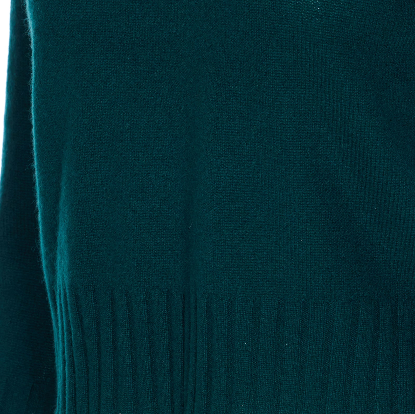 Guest In Residence Shrunken Cashmere Crewneck Sweater In Green