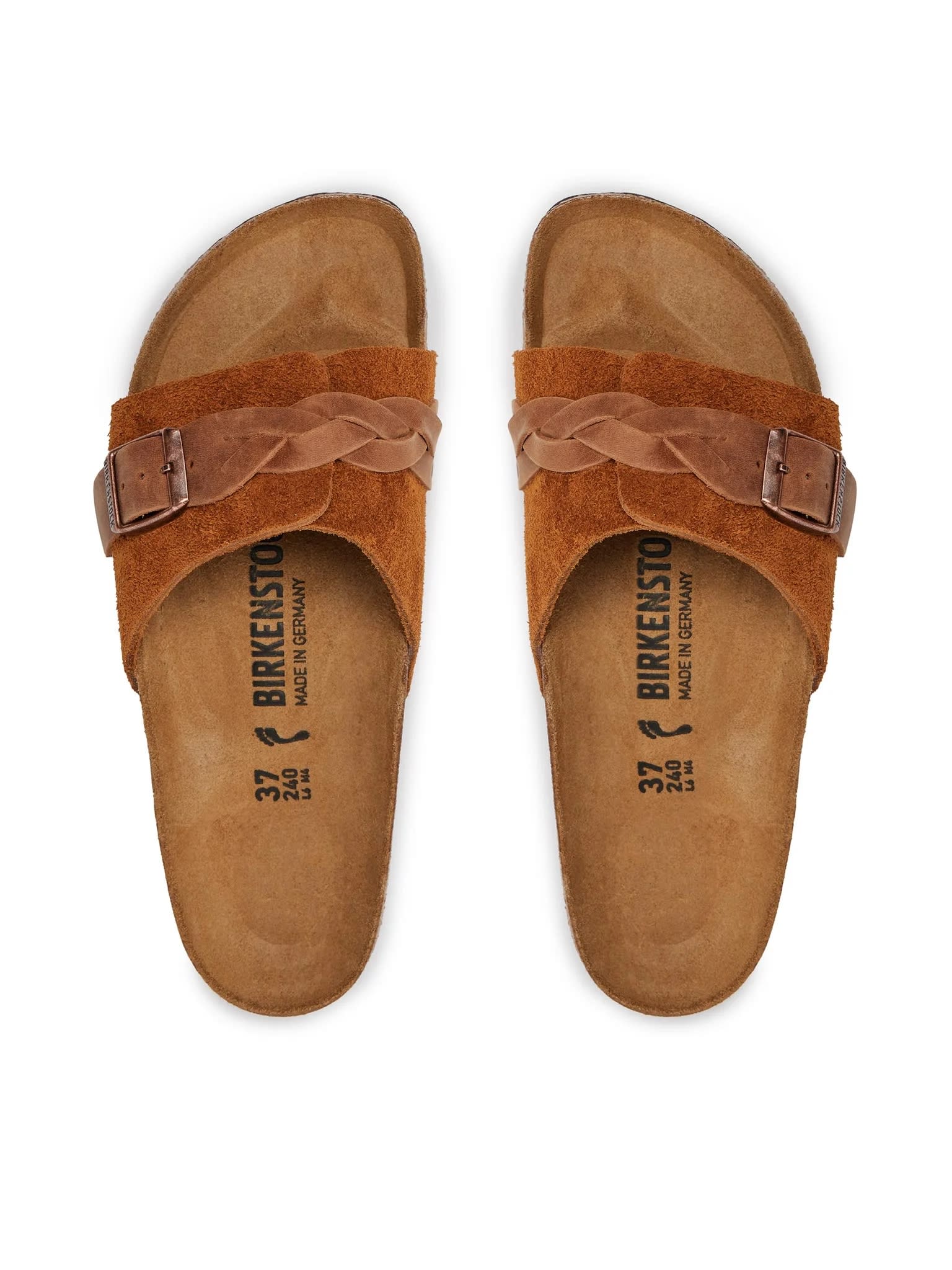 Birkenstock Oita Braided Mink In Brown