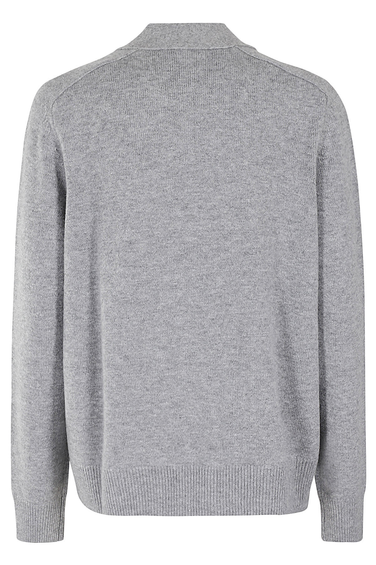 Shop Seventy Cardigan Lungo In Grigio Chiaro