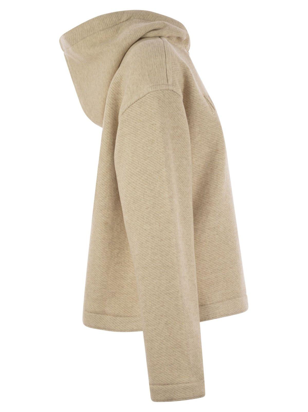 Max Mara Sweatshirts In Beige