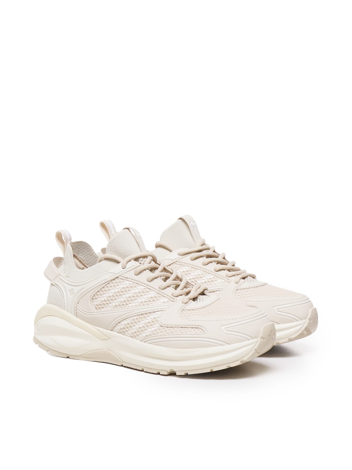 Shop Dsquared2 Sneakers Dash In Mesh In Beige