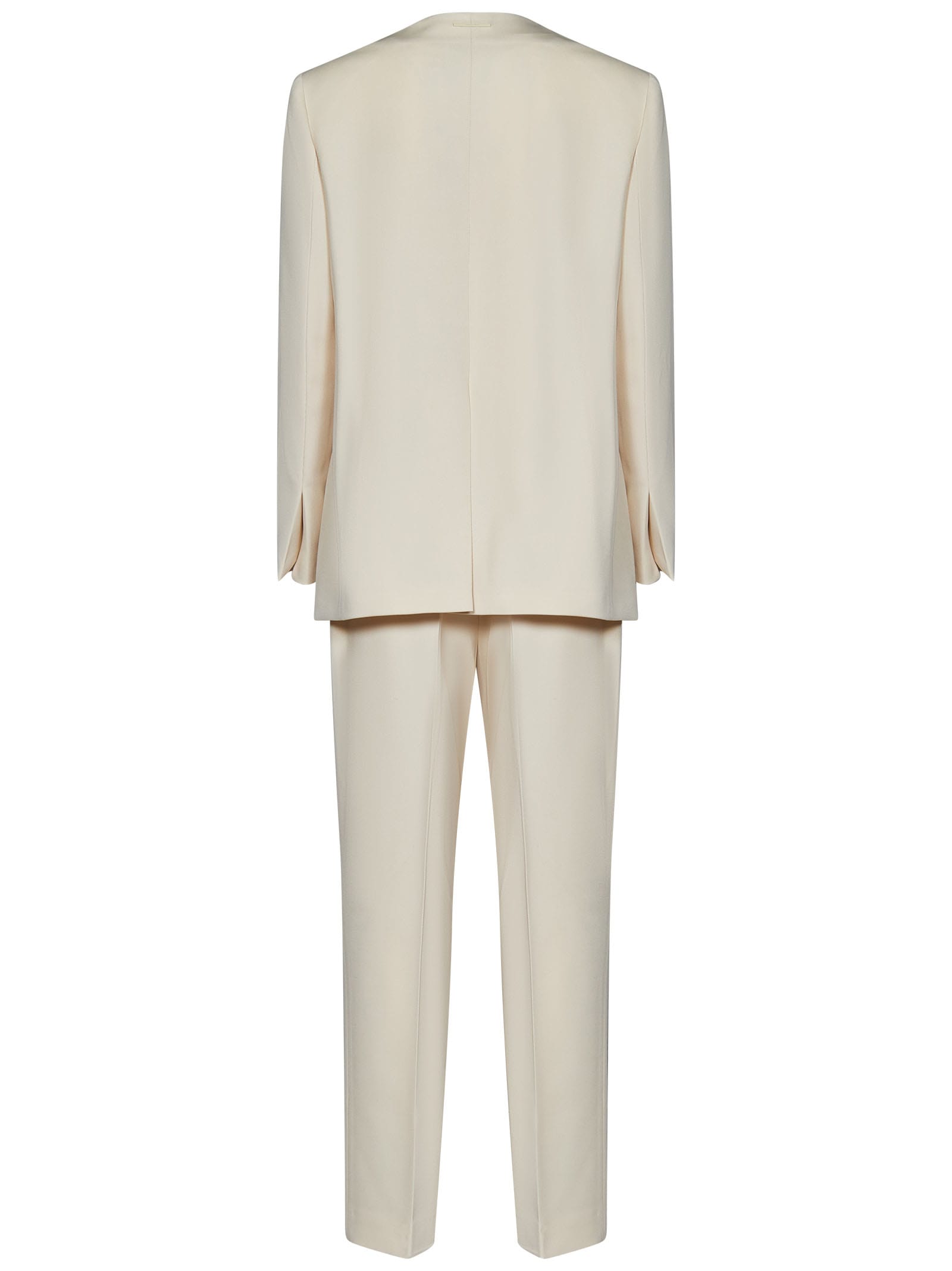 Shop Calvin Klein Suit Dress In Beige