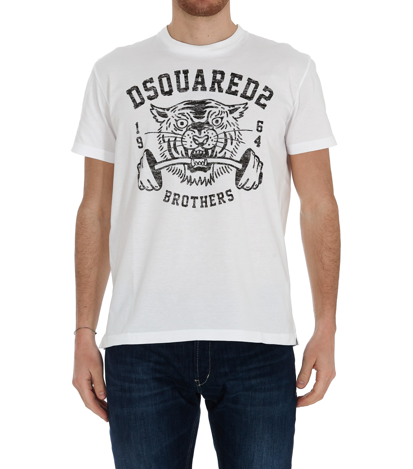 DSQUARED2 TIGER T-SHIRT,S71GD1050 S22427100