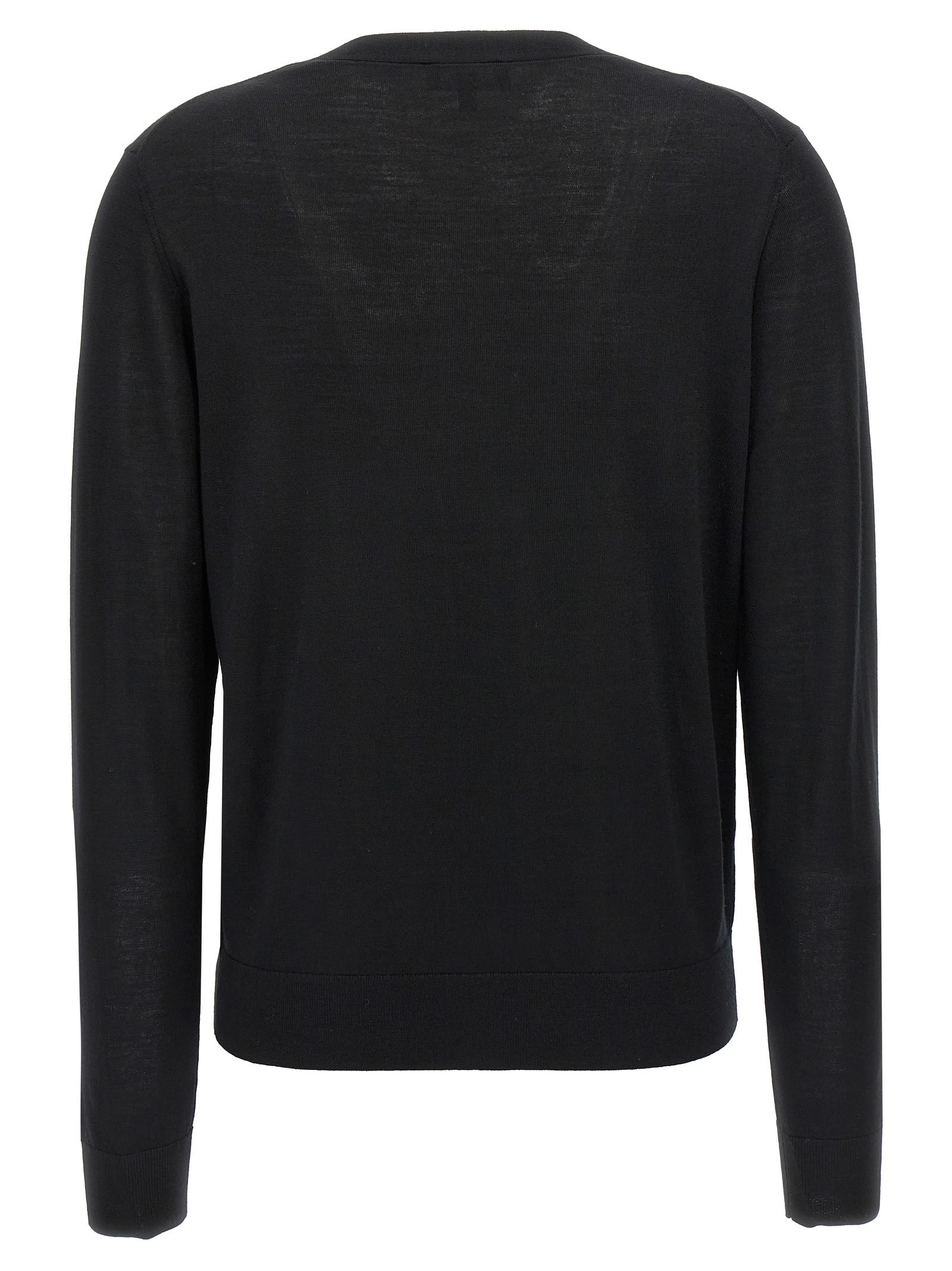 Shop Theory Vneck Cardigan In Black