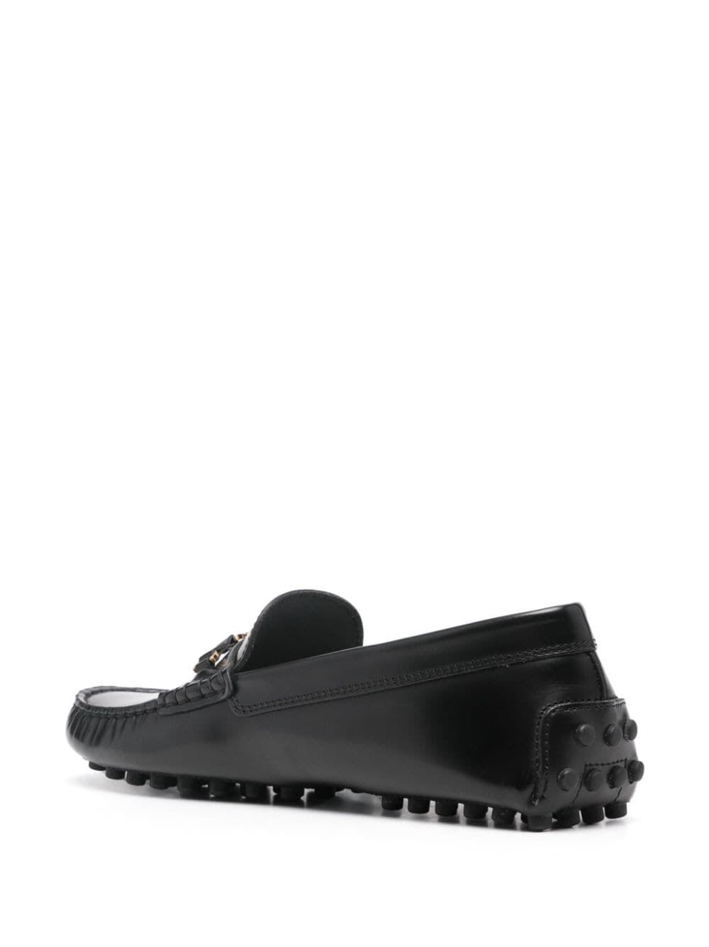 Shop Tod's Loafers In Black