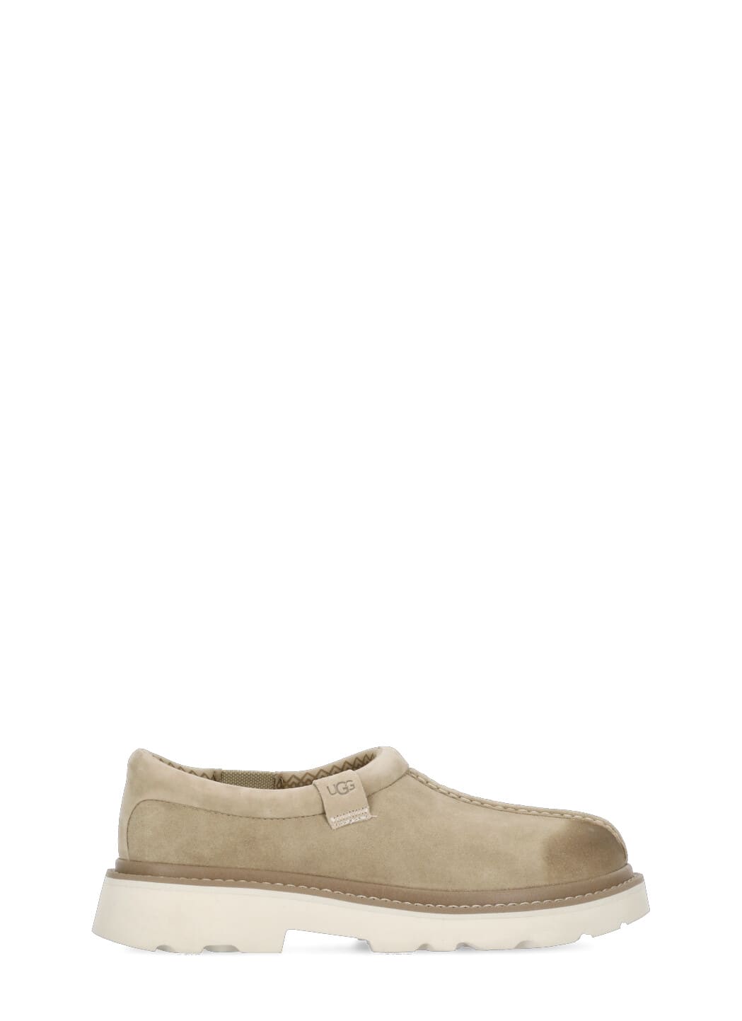 Ugg 'tasman' Beige Mule With Raised Sole