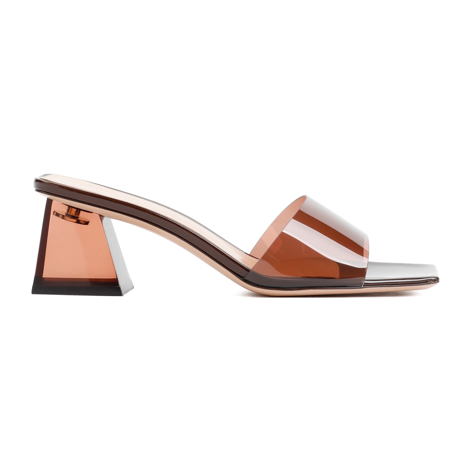 Shop Gianvito Rossi Cosmic Mules In Brob Brown Brown