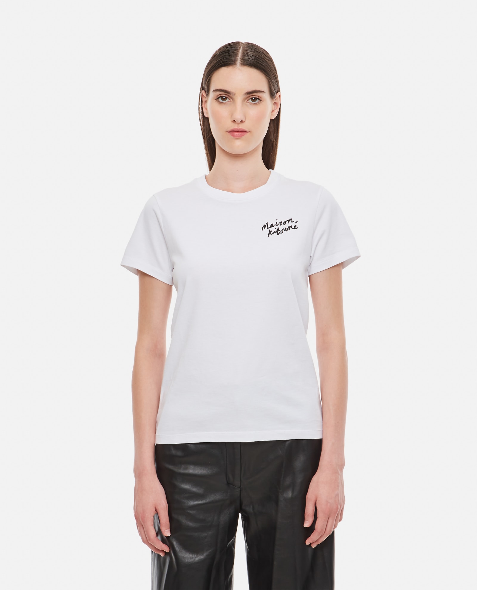 Shop Maison Kitsuné Cotton T-shirt In Non Definito