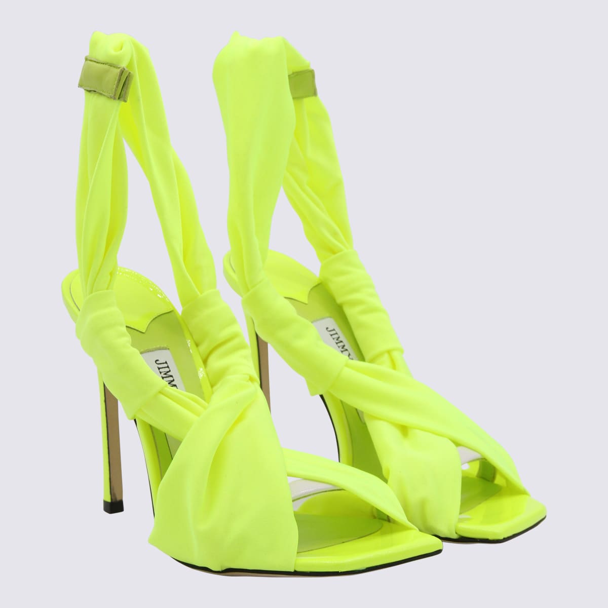 Jimmy Choo Scarpe Con Tacco In Neon Green