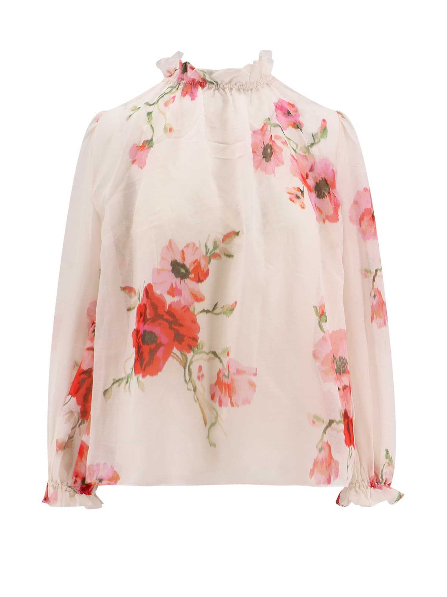 Shop Zimmermann Shirt In Beige