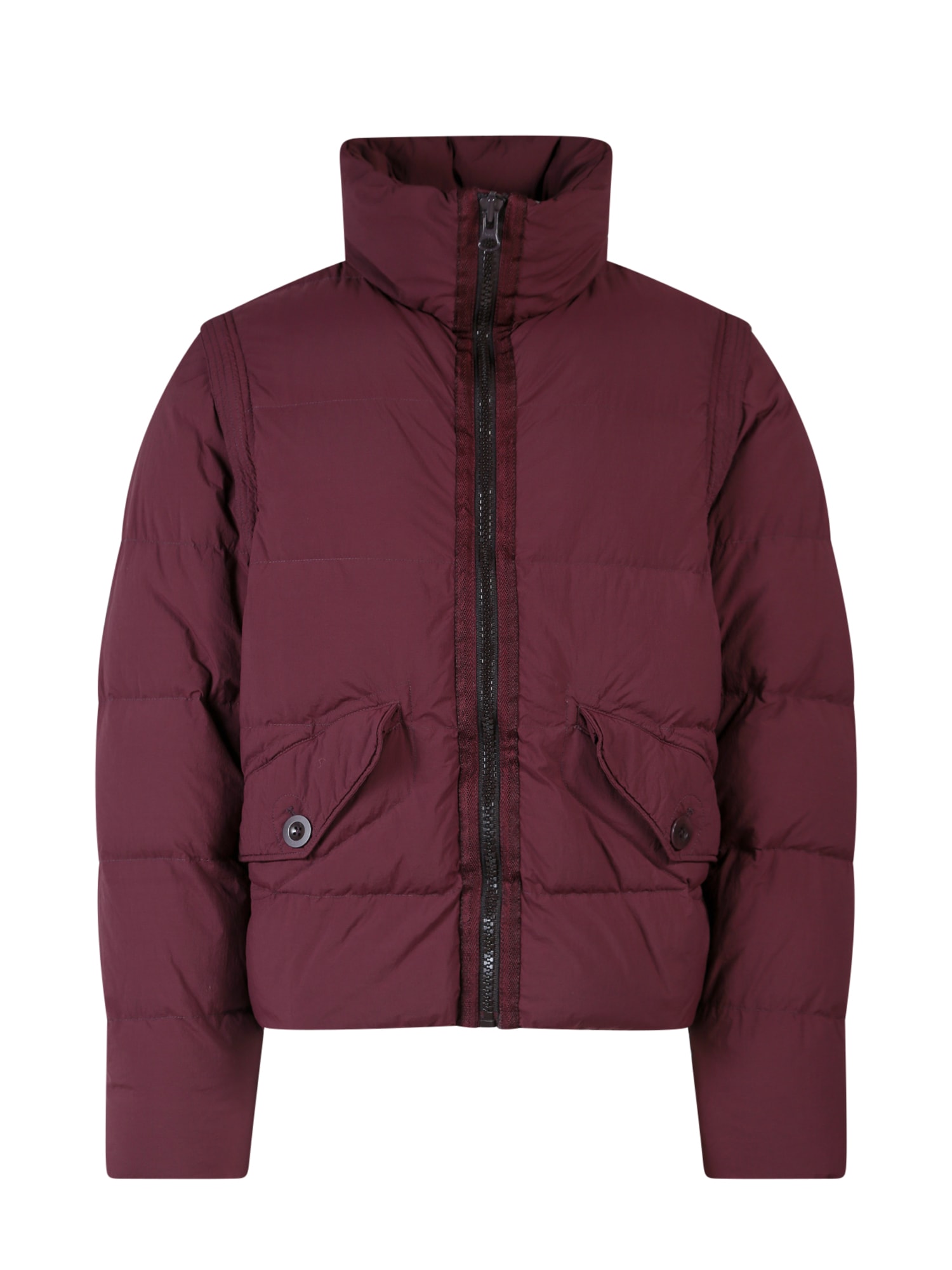 Ten C Austral Down Vest In Purple