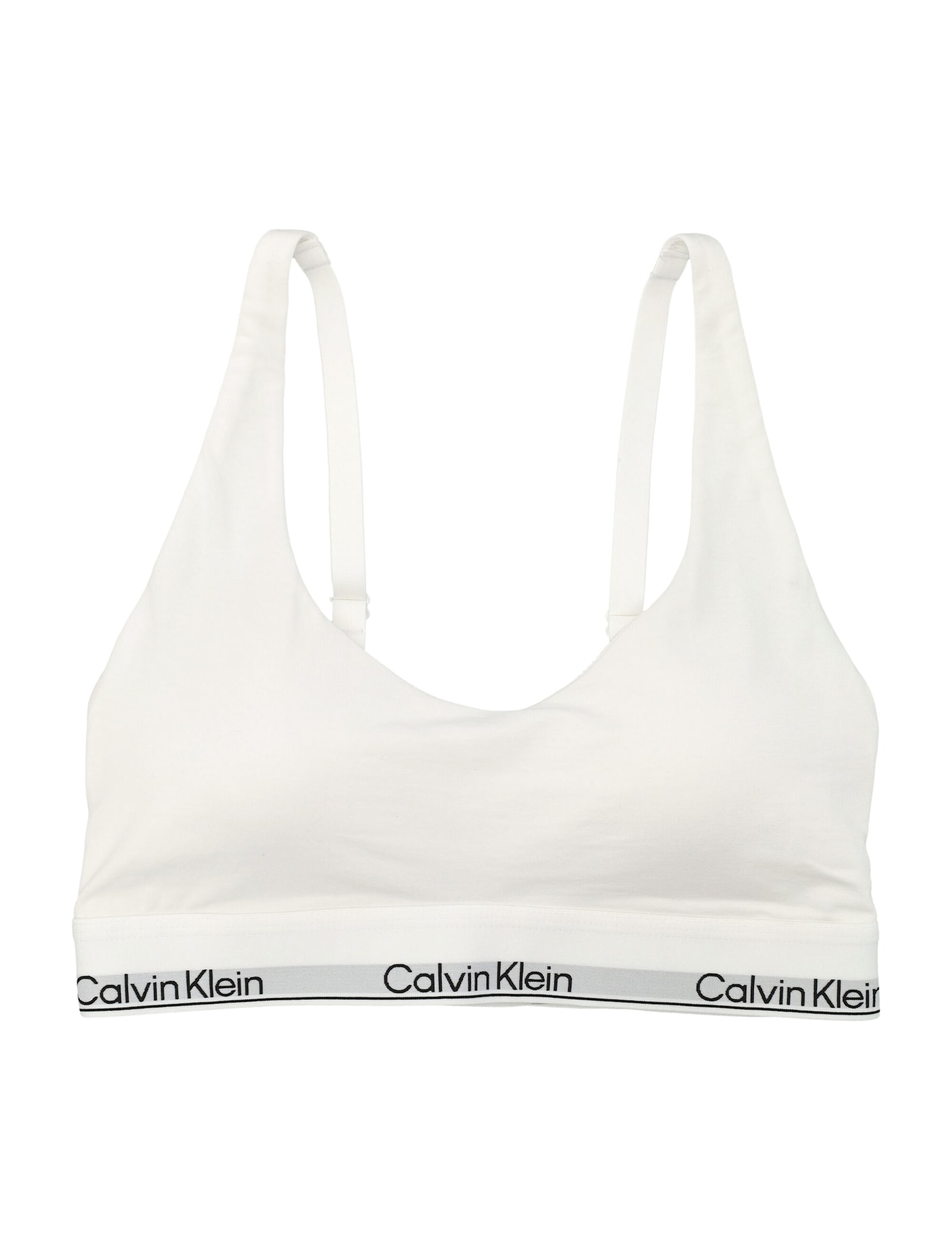 Calvin Klein Icon Cotton Modal Infinity Bond Bralette In White
