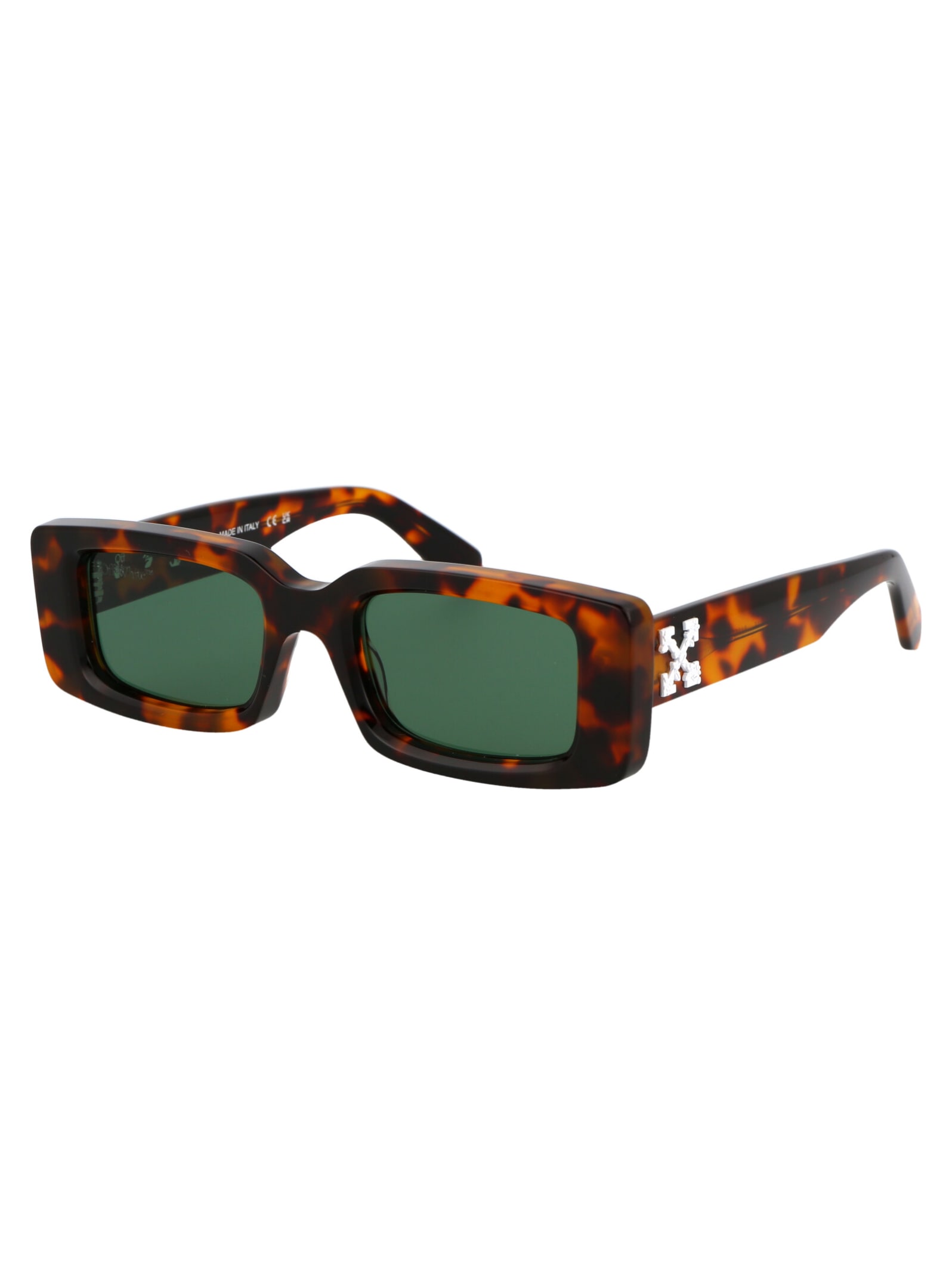 Shop Off-white Arthur Sunglasses In 6455 Havana