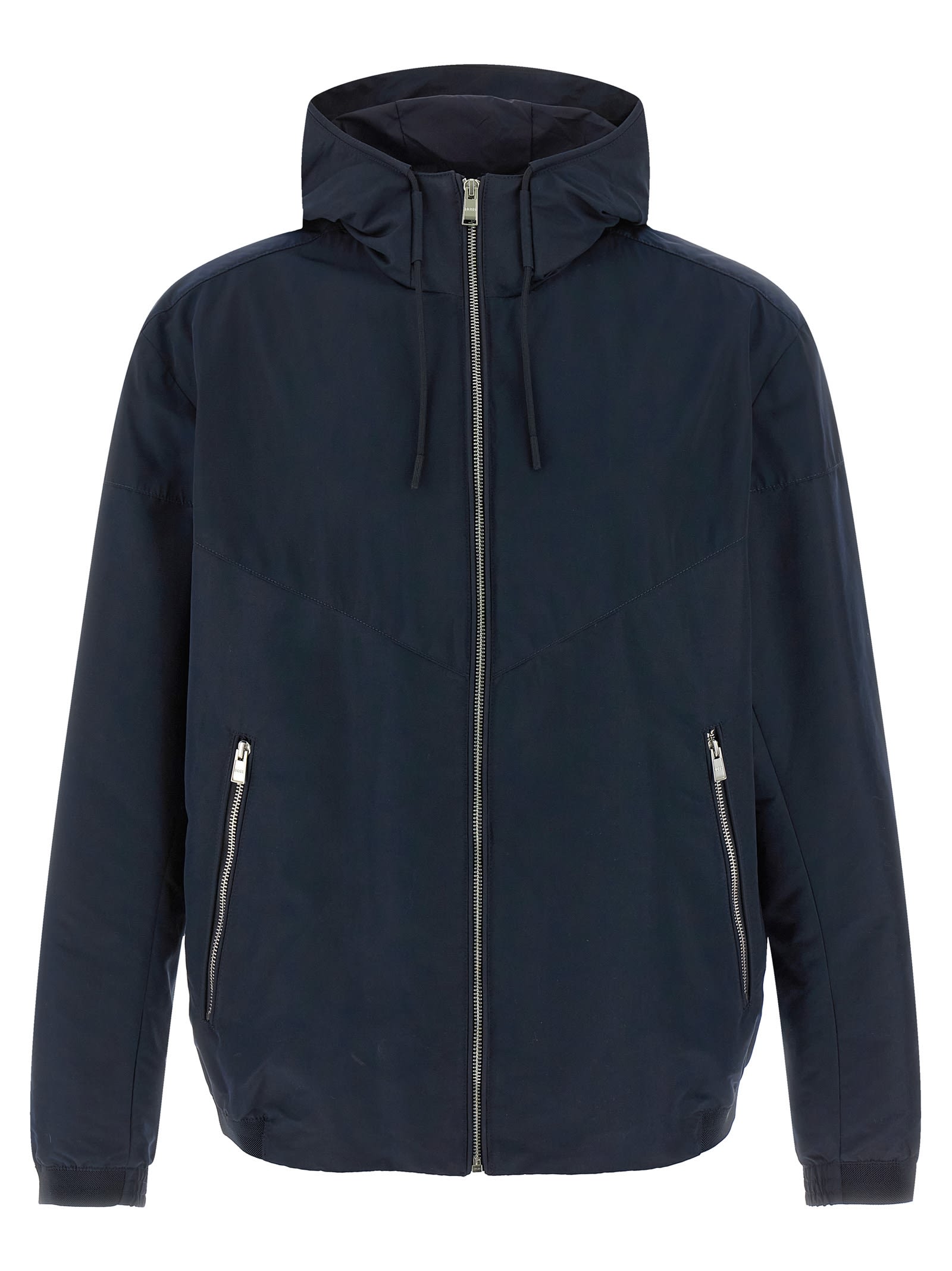 Hugo Boss H-cireno4 Puffer Jackets Blue In Black