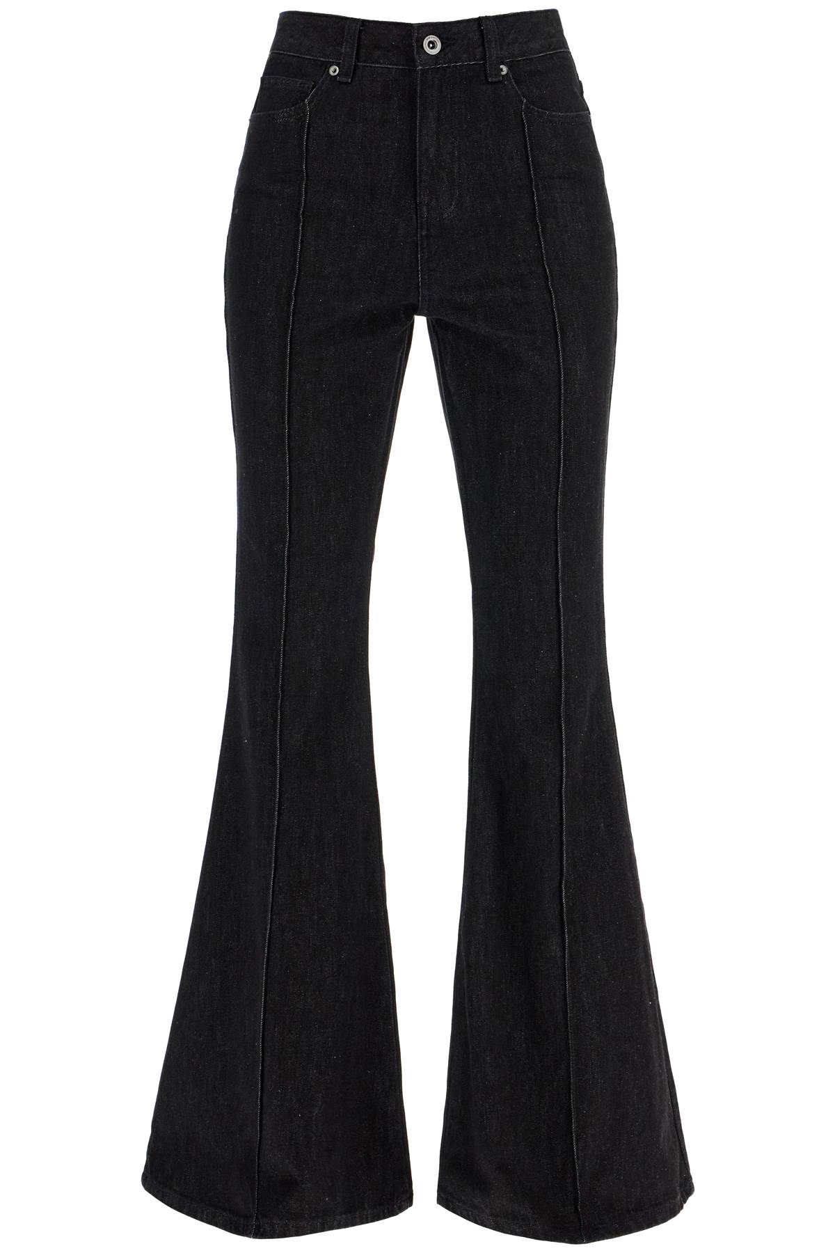 High-waisted Flare Jeans For