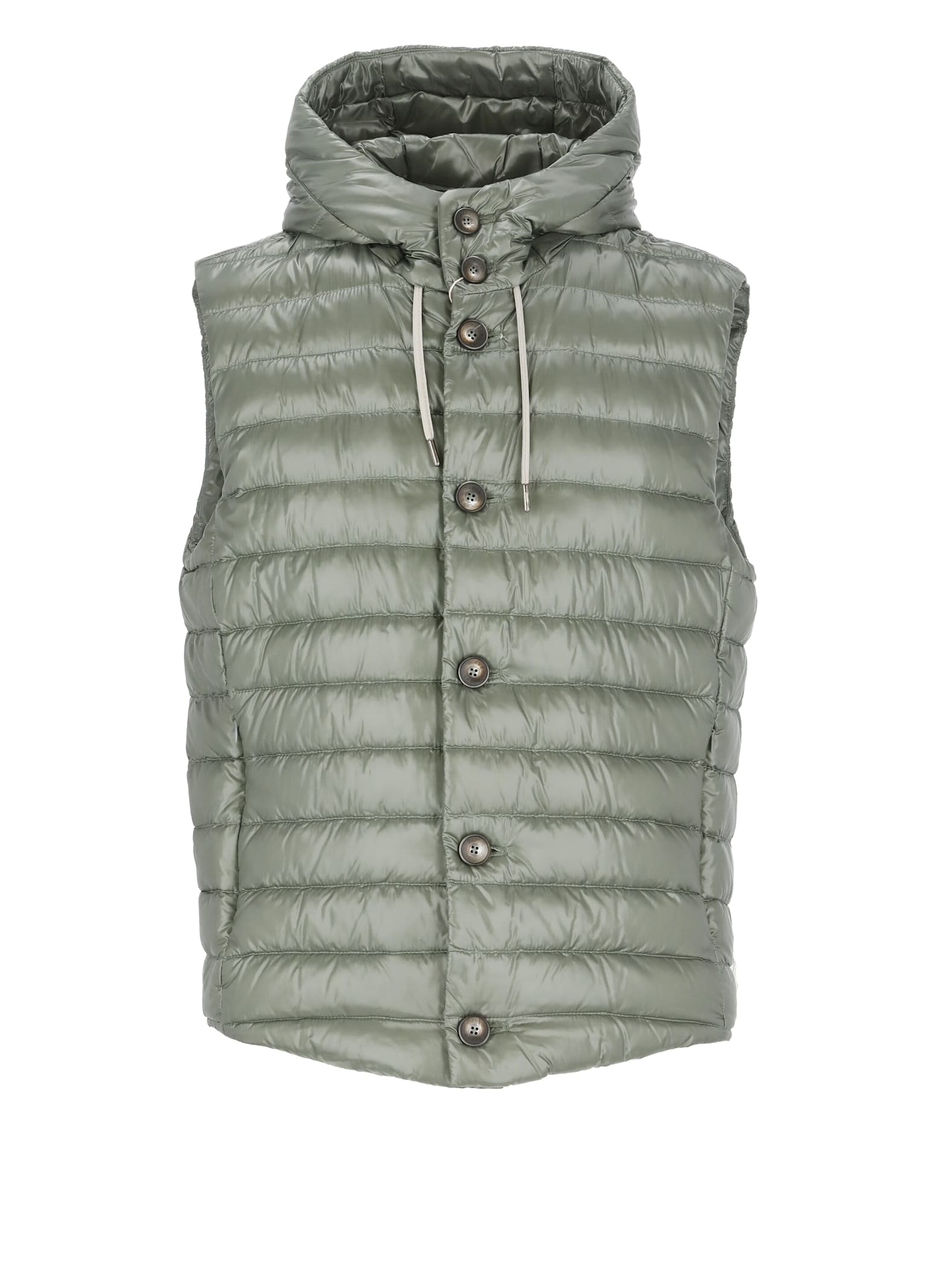 Padded And Quilted Vest