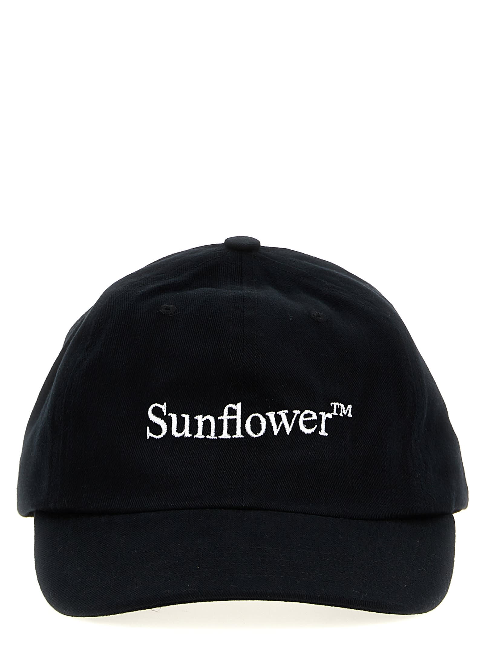 Shop Sunflower Logo Embroidery Cap In Black