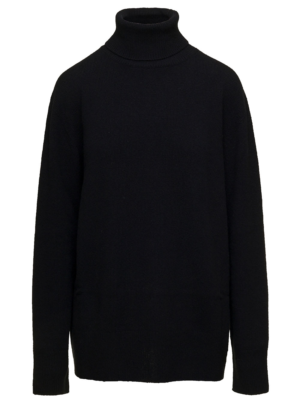 The Row Milina High Neck Jumper In Black