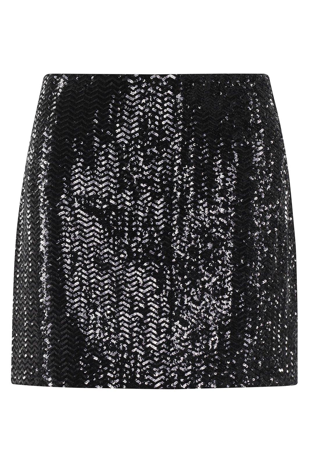 Tierra Sequin Embellished Mini Skirt