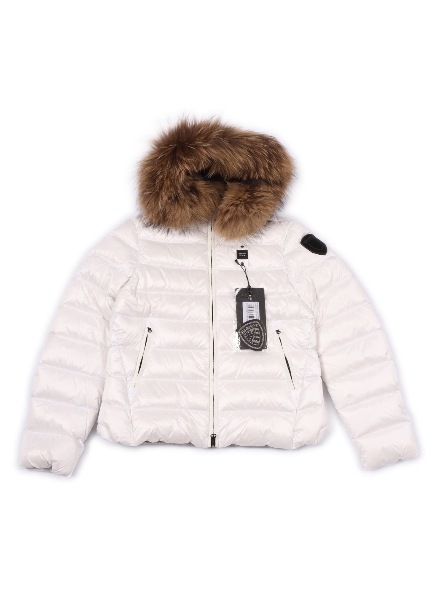 Blauer Arcadia Junior Down Jacket In White