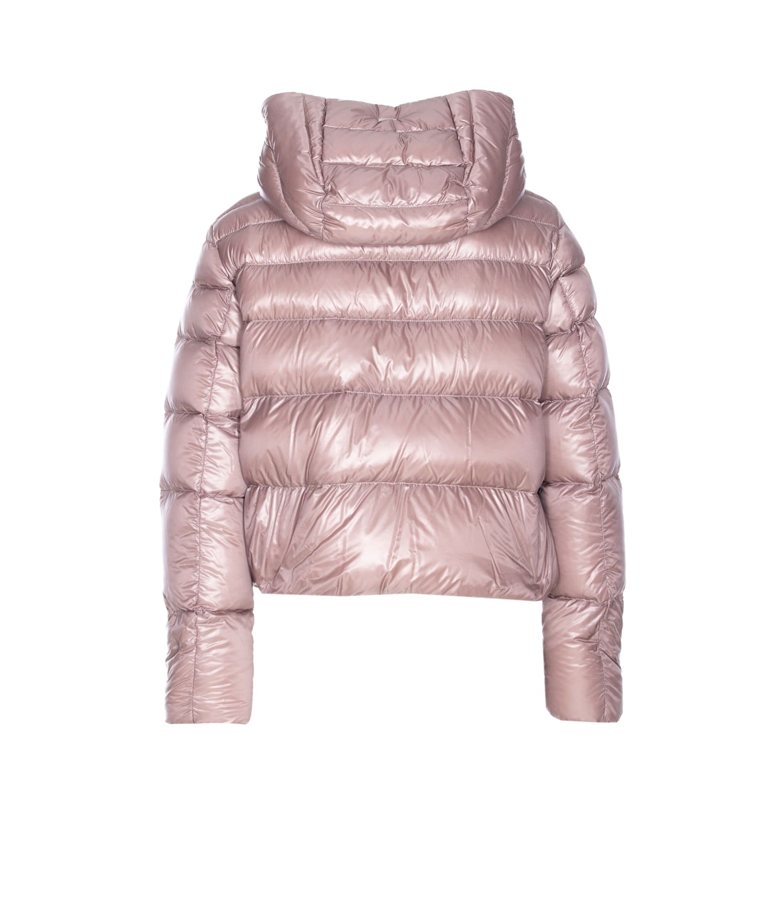 Herno Insulated Jacket With Hood In Pink