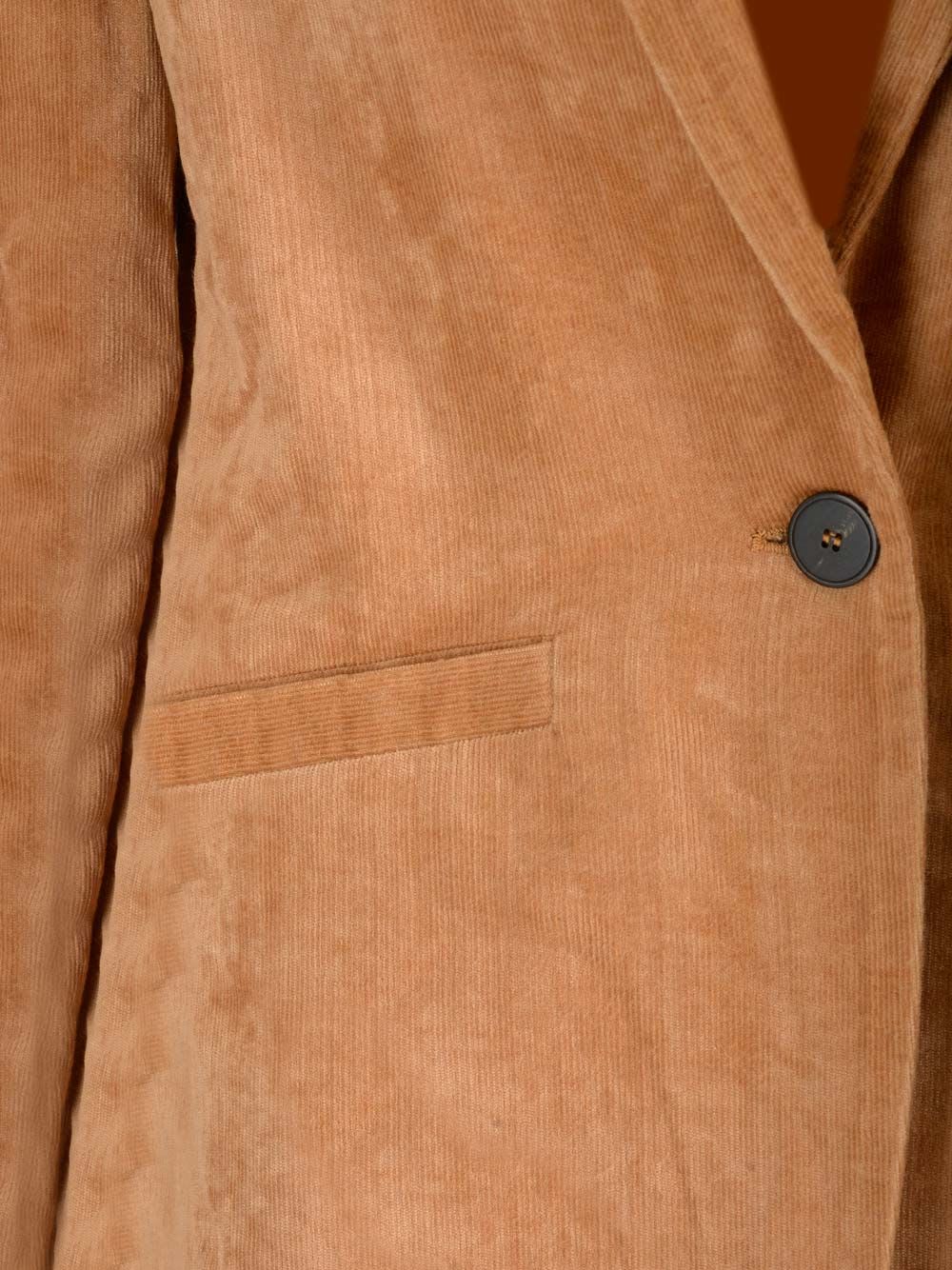 Shop Forte Forte Corduroy Blazer In Brown