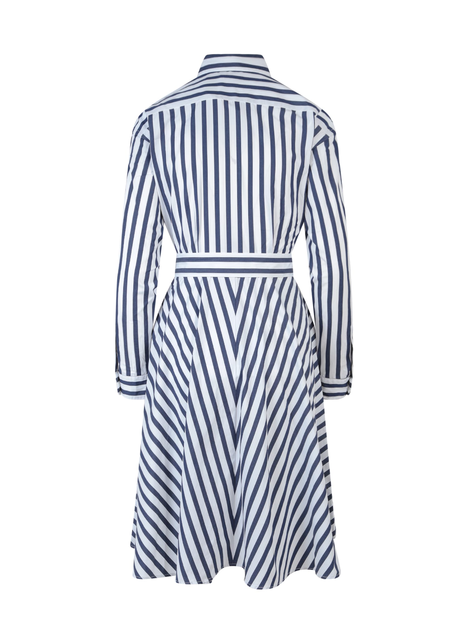 Shop Polo Ralph Lauren Dress In Blu