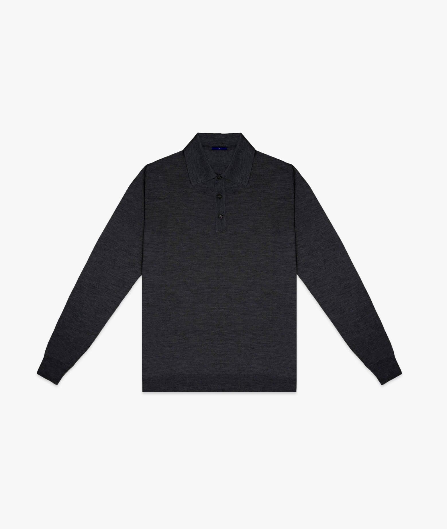 Long Sleeve Polo Coppa Europa Sweater